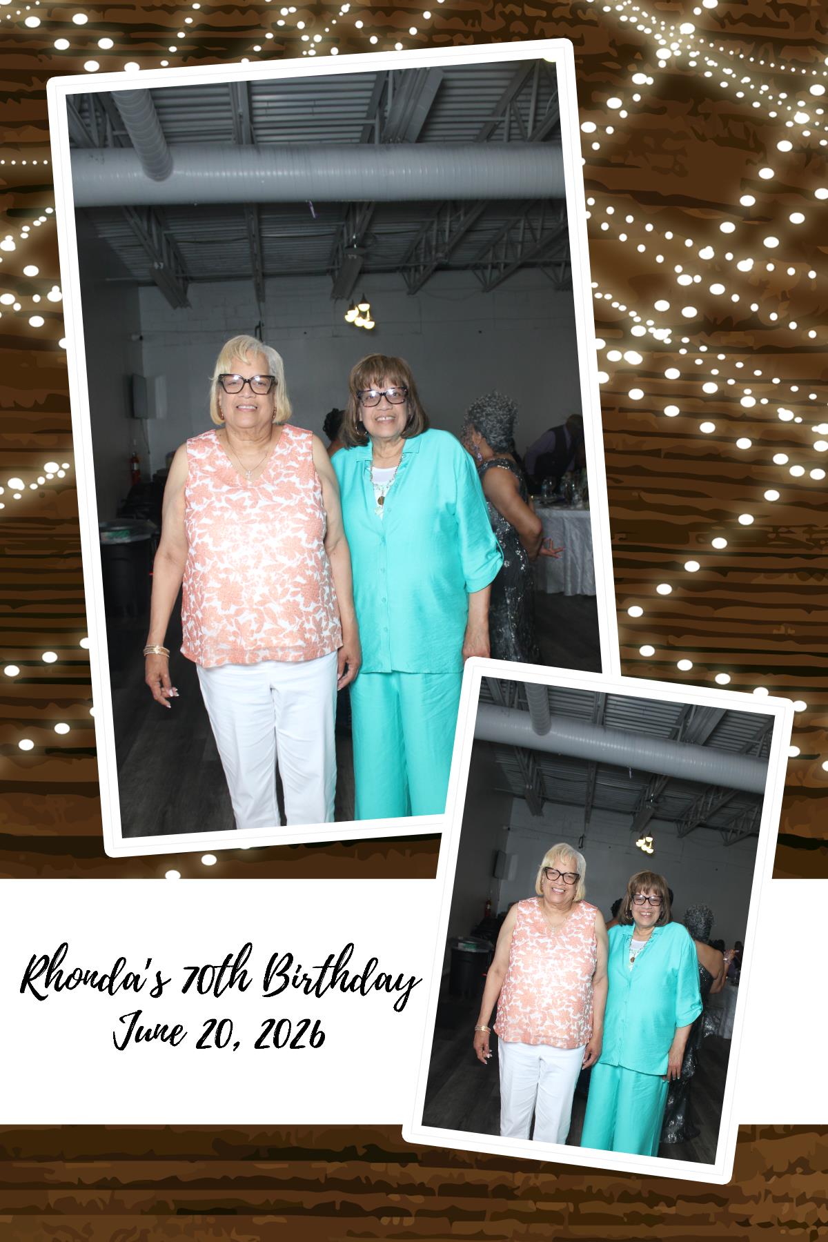 Rhonda's 70th | View more photos from the event at gallery.photoboothcincy.com/u/PhotoBoothCincy/Rhondas-70th