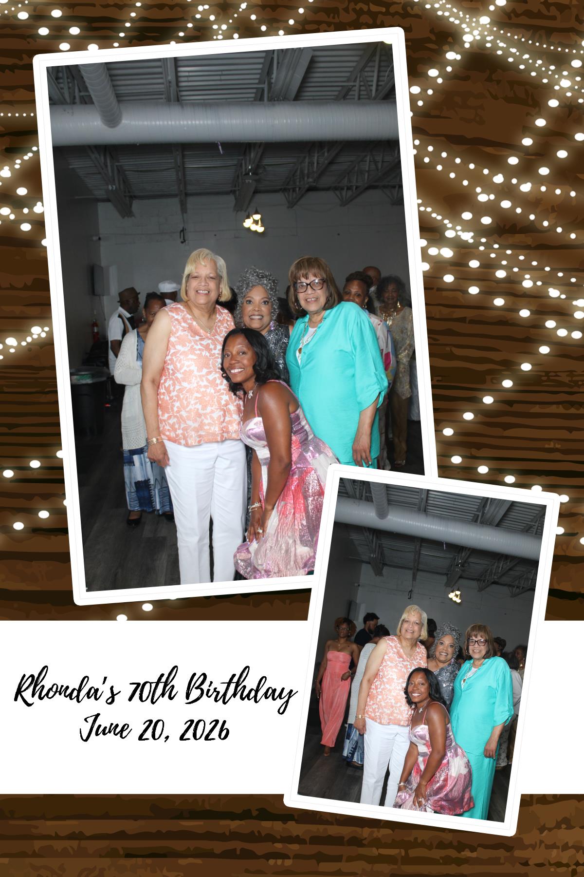 Rhonda's 70th | View more photos from the event at gallery.photoboothcincy.com/u/PhotoBoothCincy/Rhondas-70th