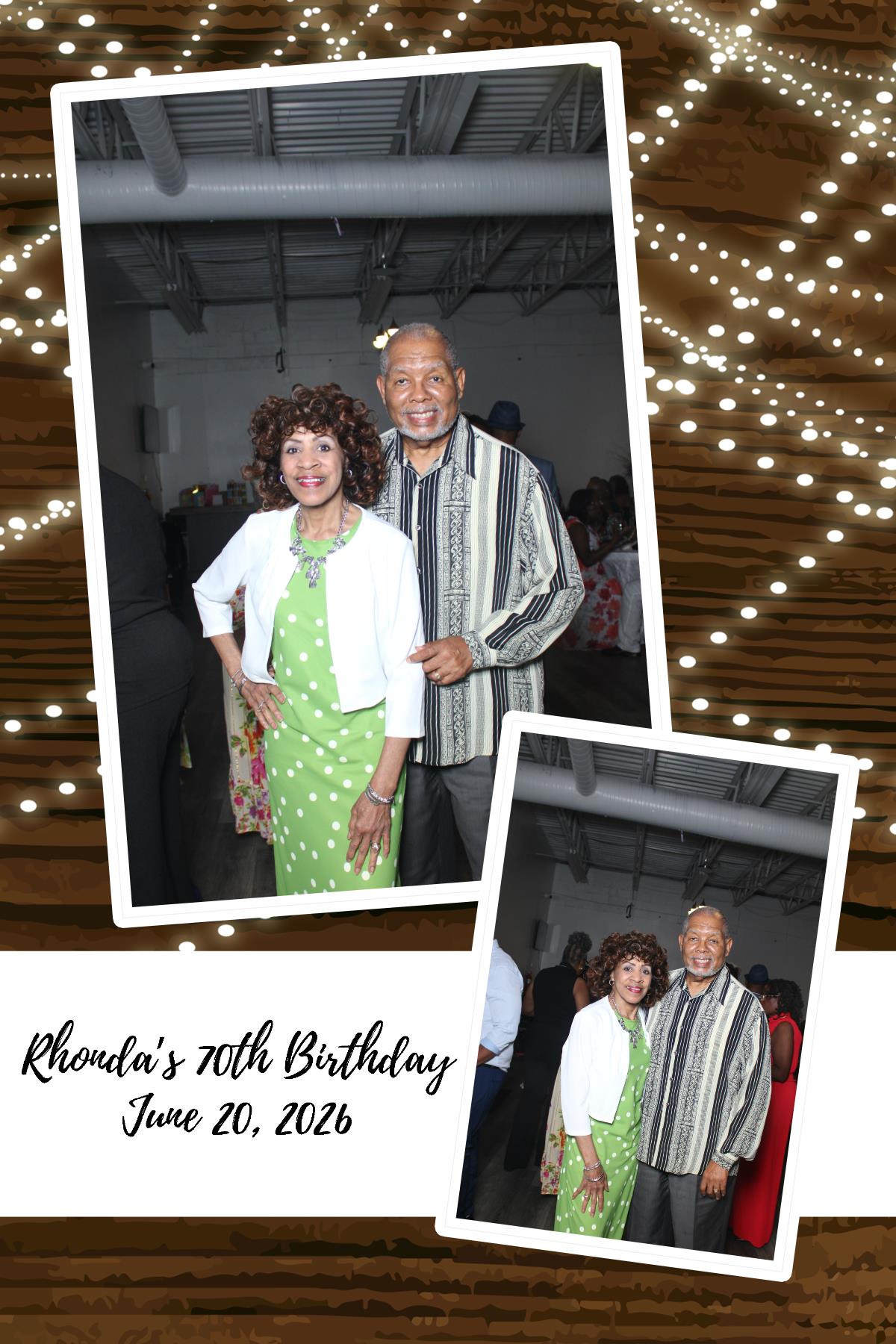 Rhonda's 70th | View more photos from the event at gallery.photoboothcincy.com/u/PhotoBoothCincy/Rhondas-70th