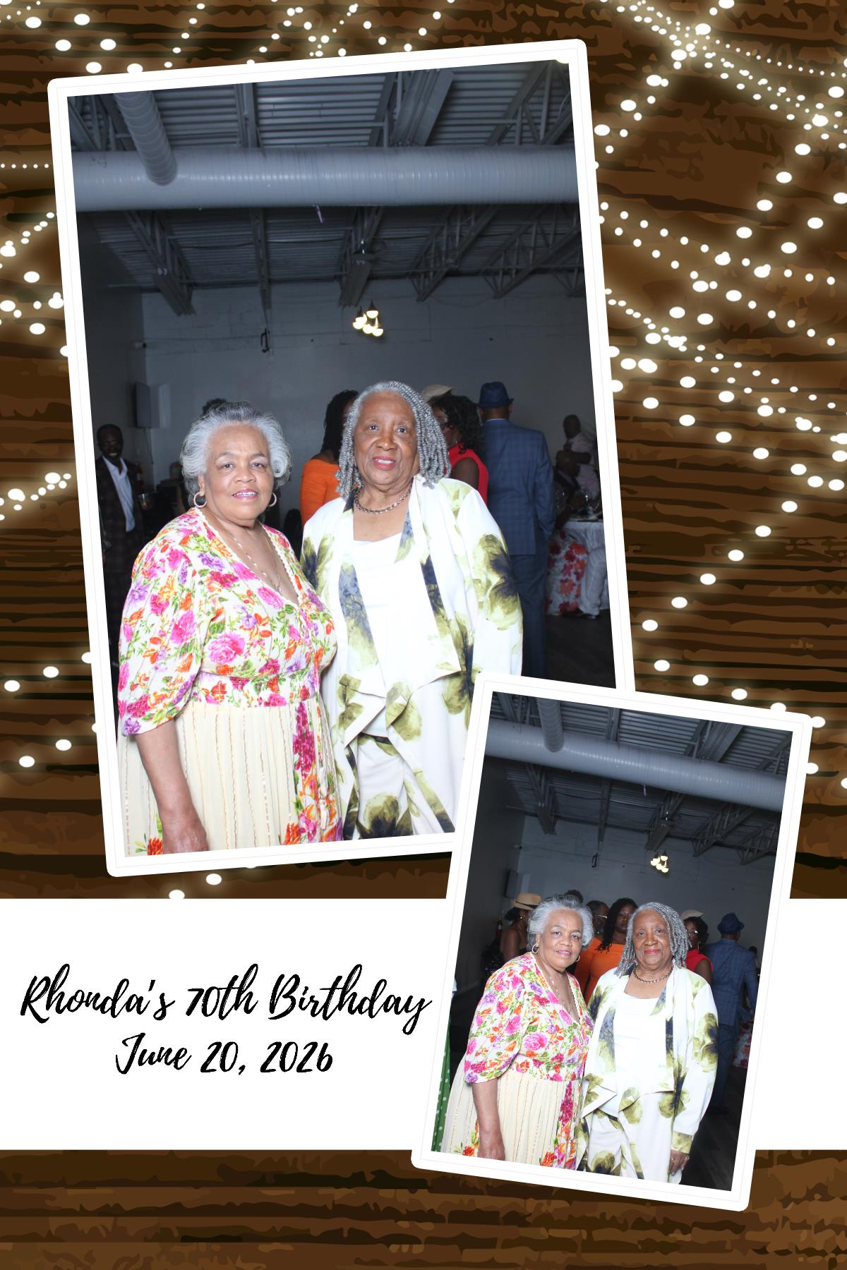 Rhonda's 70th | View more photos from the event at gallery.photoboothcincy.com/u/PhotoBoothCincy/Rhondas-70th
