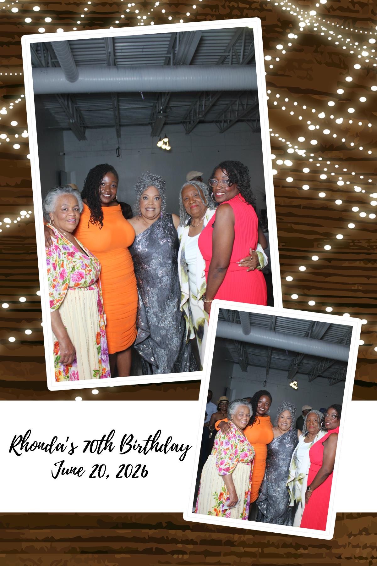 Rhonda's 70th | View more photos from the event at gallery.photoboothcincy.com/u/PhotoBoothCincy/Rhondas-70th