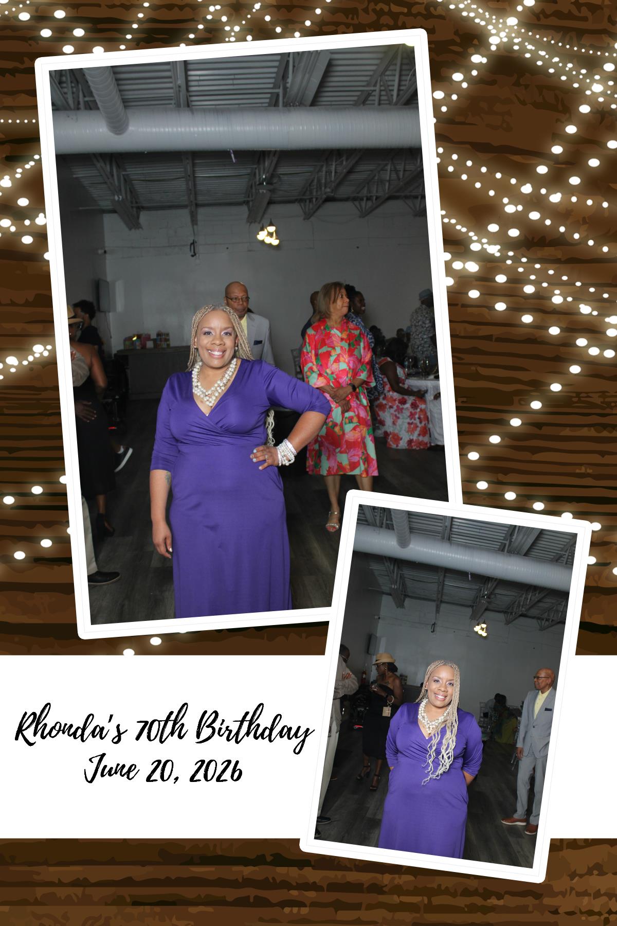 Rhonda's 70th | View more photos from the event at gallery.photoboothcincy.com/u/PhotoBoothCincy/Rhondas-70th