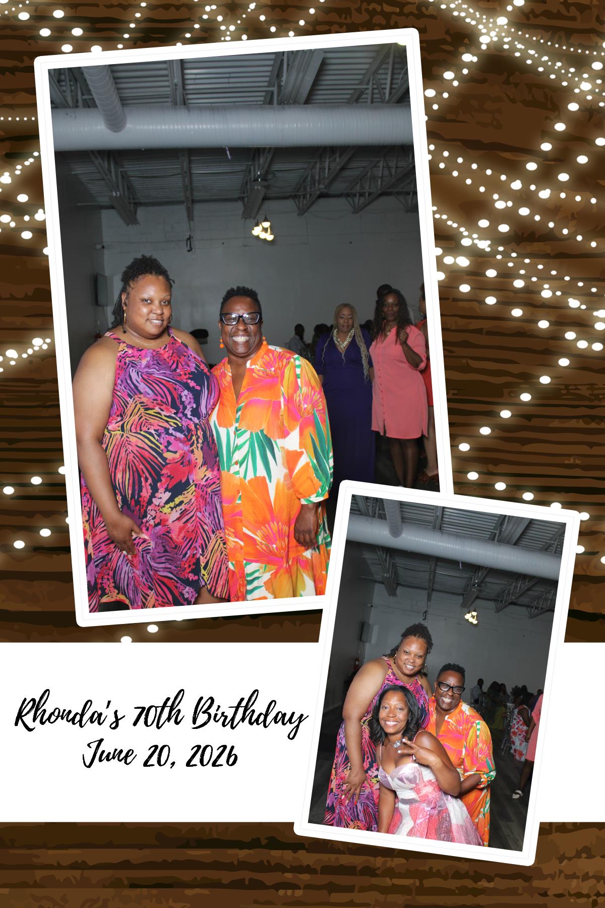 Rhonda's 70th | View more photos from the event at gallery.photoboothcincy.com/u/PhotoBoothCincy/Rhondas-70th