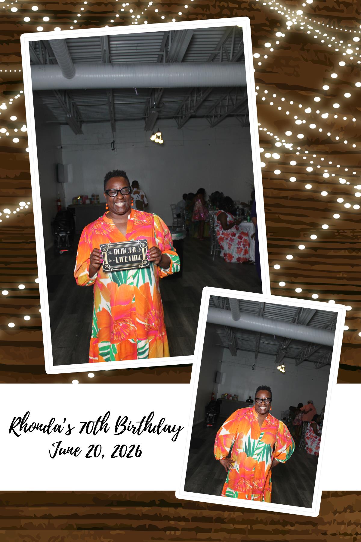 Rhonda's 70th | View more photos from the event at gallery.photoboothcincy.com/u/PhotoBoothCincy/Rhondas-70th