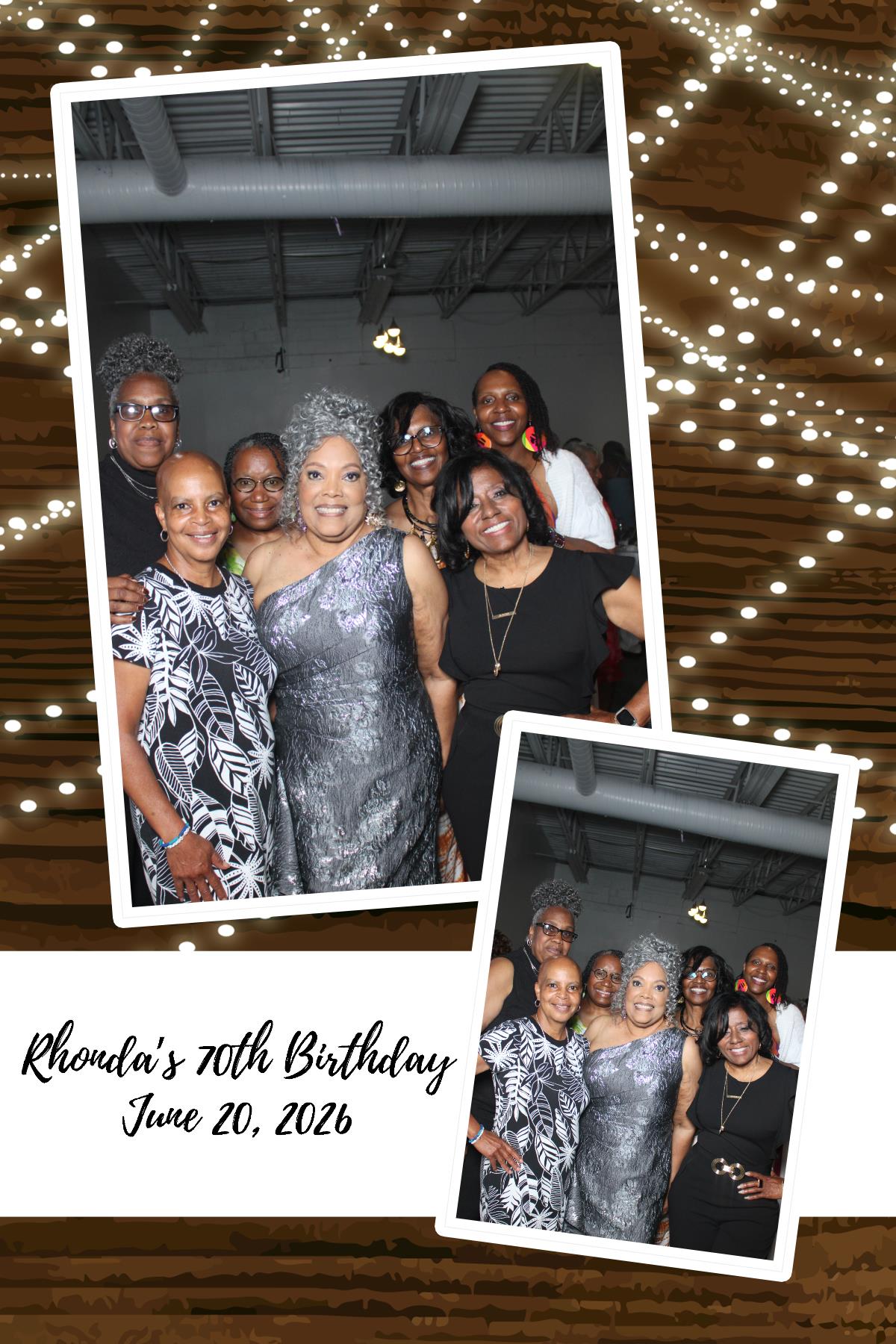 Rhonda's 70th | View more photos from the event at gallery.photoboothcincy.com/u/PhotoBoothCincy/Rhondas-70th