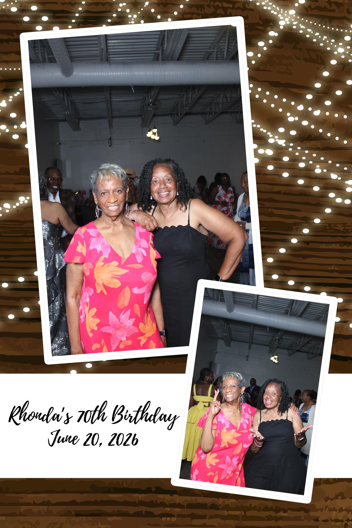Rhonda's 70th | View more photos from the event at gallery.photoboothcincy.com/u/PhotoBoothCincy/Rhondas-70th
