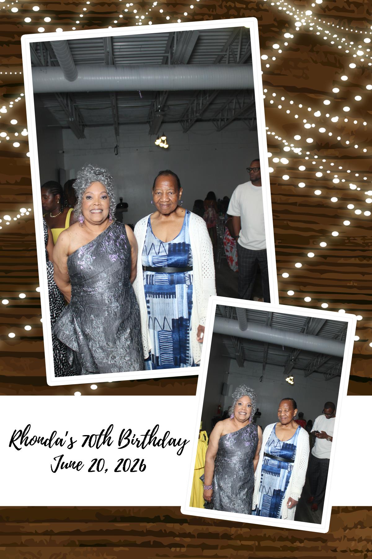 Rhonda's 70th | View more photos from the event at gallery.photoboothcincy.com/u/PhotoBoothCincy/Rhondas-70th