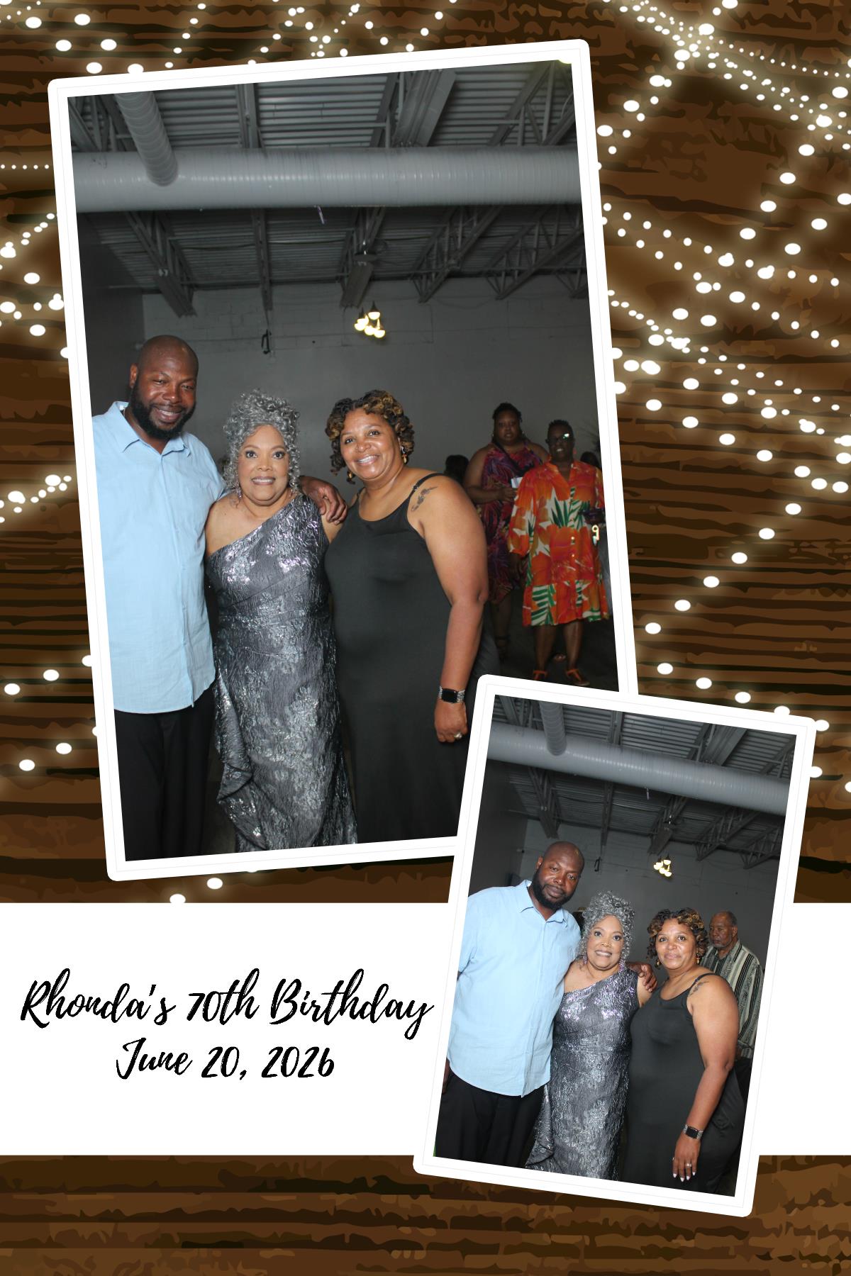 Rhonda's 70th | View more photos from the event at gallery.photoboothcincy.com/u/PhotoBoothCincy/Rhondas-70th