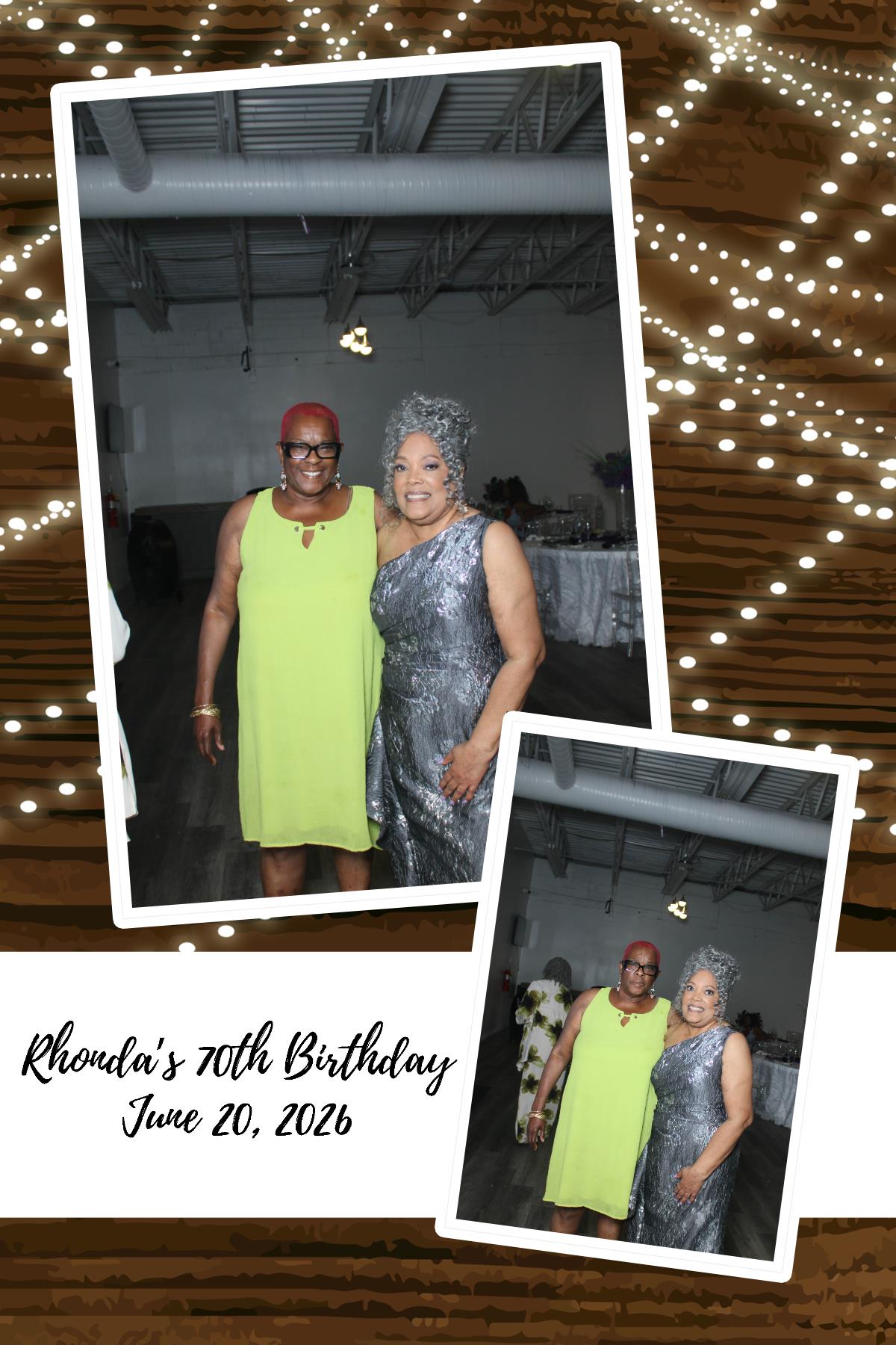 Rhonda's 70th | View more photos from the event at gallery.photoboothcincy.com/u/PhotoBoothCincy/Rhondas-70th