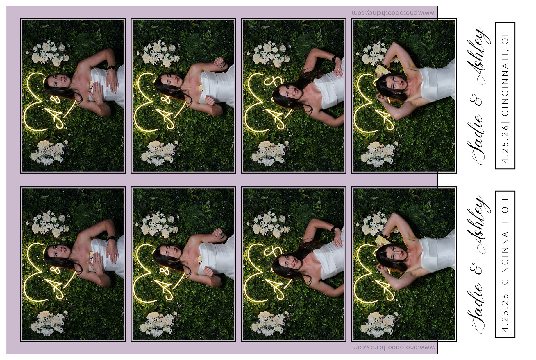 Sadie & Ashley Post Elopment Party | View more photos from the event at gallery.photoboothcincy.com/u/PhotoBoothCincy/Sadie-Ashley-Post-Elopment-Party