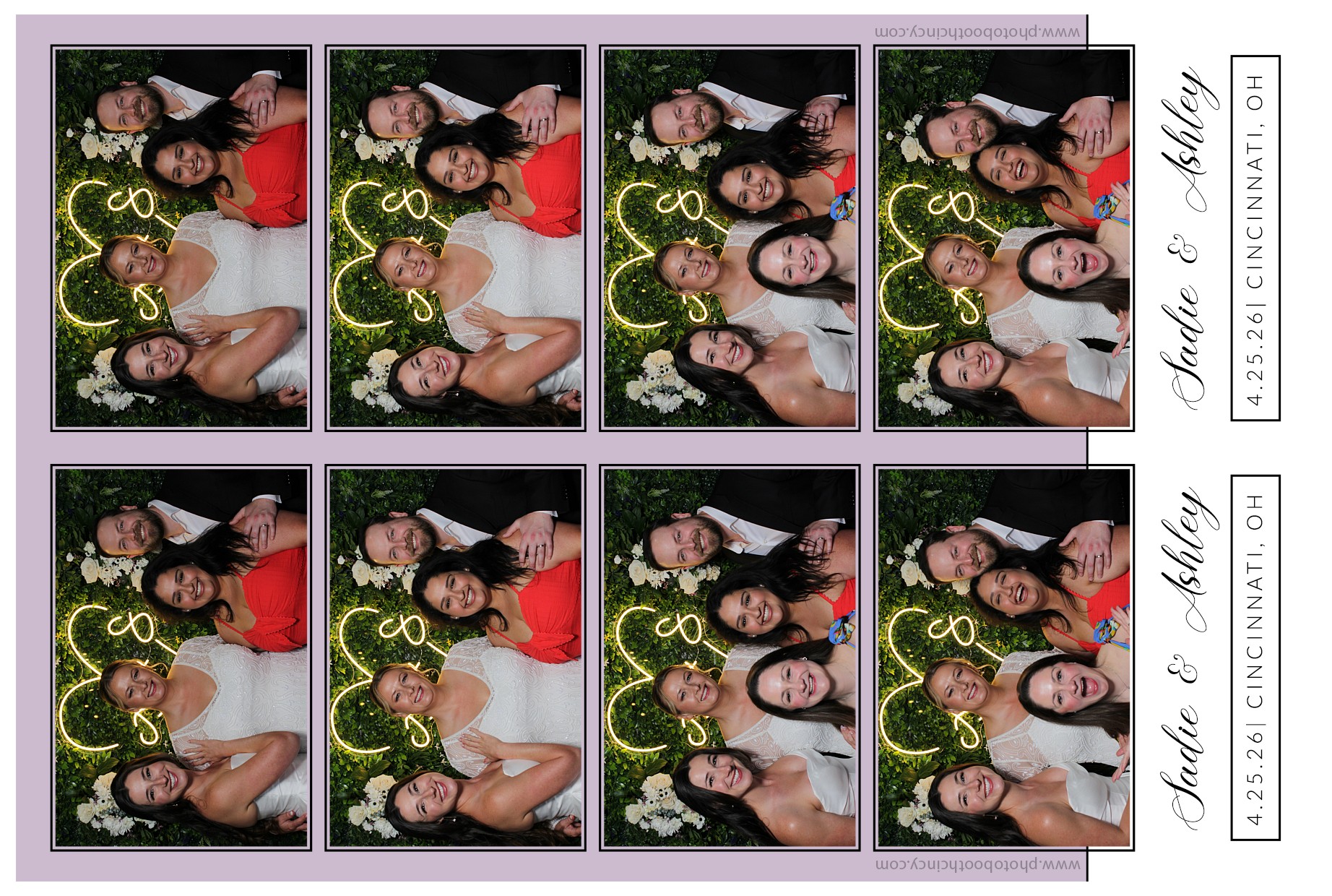 Sadie & Ashley Post Elopment Party | View more photos from the event at gallery.photoboothcincy.com/u/PhotoBoothCincy/Sadie-Ashley-Post-Elopment-Party