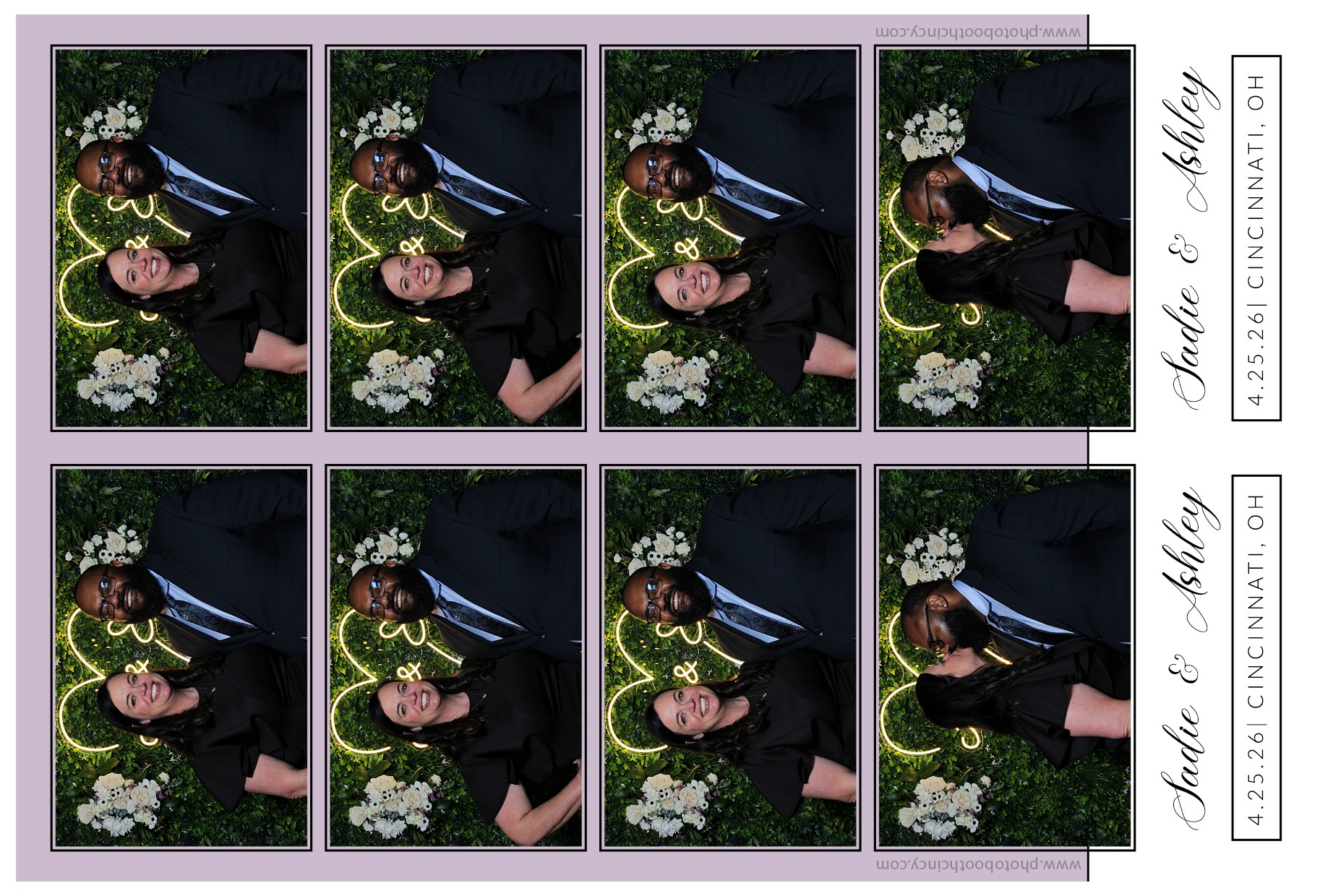 Sadie & Ashley Post Elopment Party | View more photos from the event at gallery.photoboothcincy.com/u/PhotoBoothCincy/Sadie-Ashley-Post-Elopment-Party