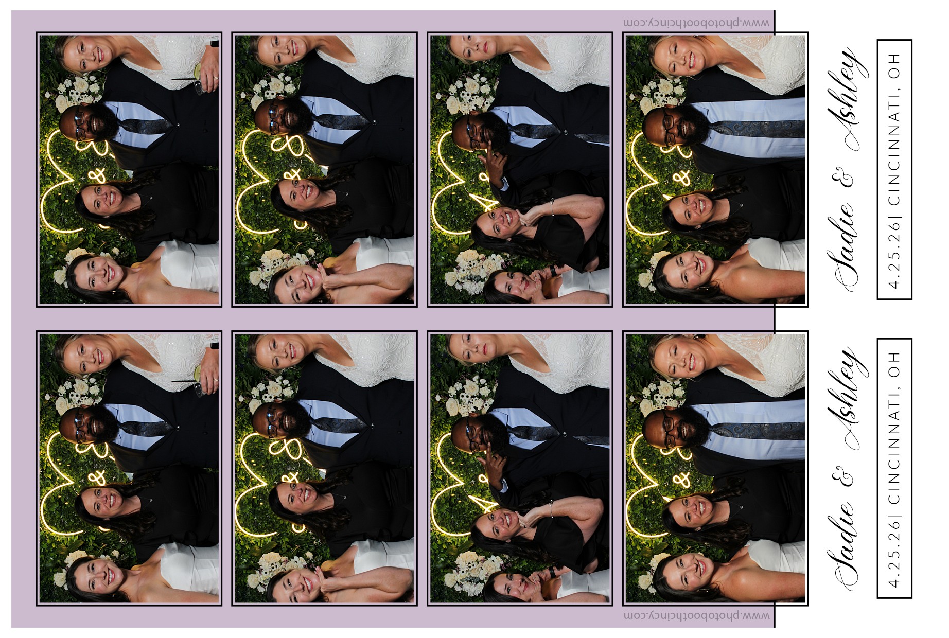 Sadie & Ashley Post Elopment Party | View more photos from the event at gallery.photoboothcincy.com/u/PhotoBoothCincy/Sadie-Ashley-Post-Elopment-Party