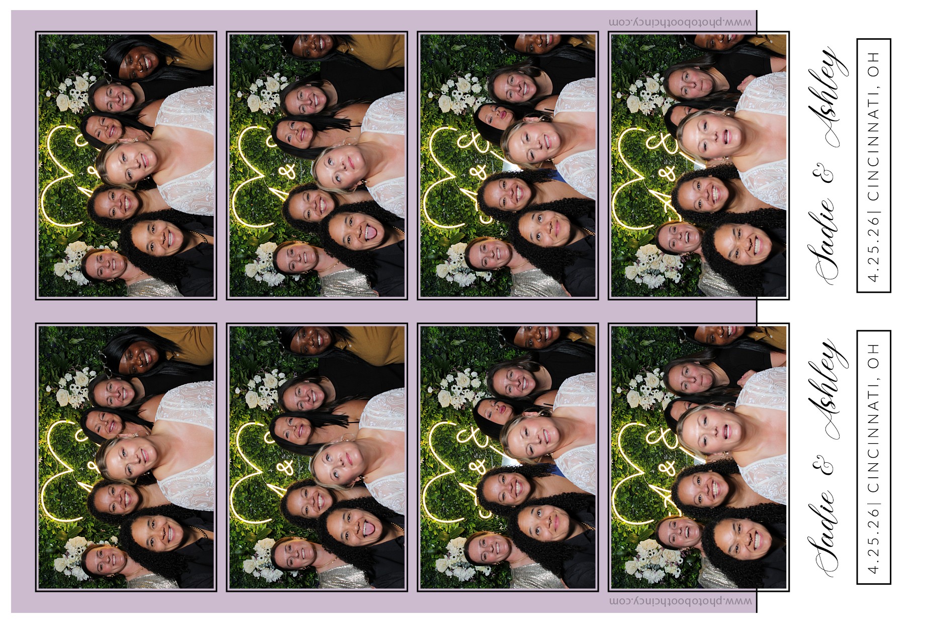 Sadie & Ashley Post Elopment Party | View more photos from the event at gallery.photoboothcincy.com/u/PhotoBoothCincy/Sadie-Ashley-Post-Elopment-Party