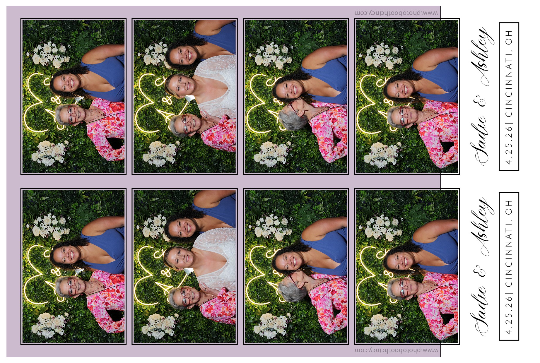 Sadie & Ashley Post Elopment Party | View more photos from the event at gallery.photoboothcincy.com/u/PhotoBoothCincy/Sadie-Ashley-Post-Elopment-Party