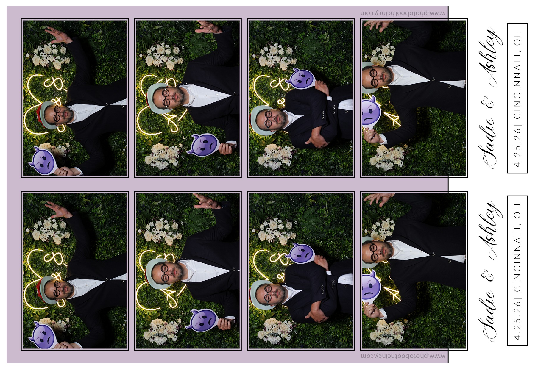 Sadie & Ashley Post Elopment Party | View more photos from the event at gallery.photoboothcincy.com/u/PhotoBoothCincy/Sadie-Ashley-Post-Elopment-Party