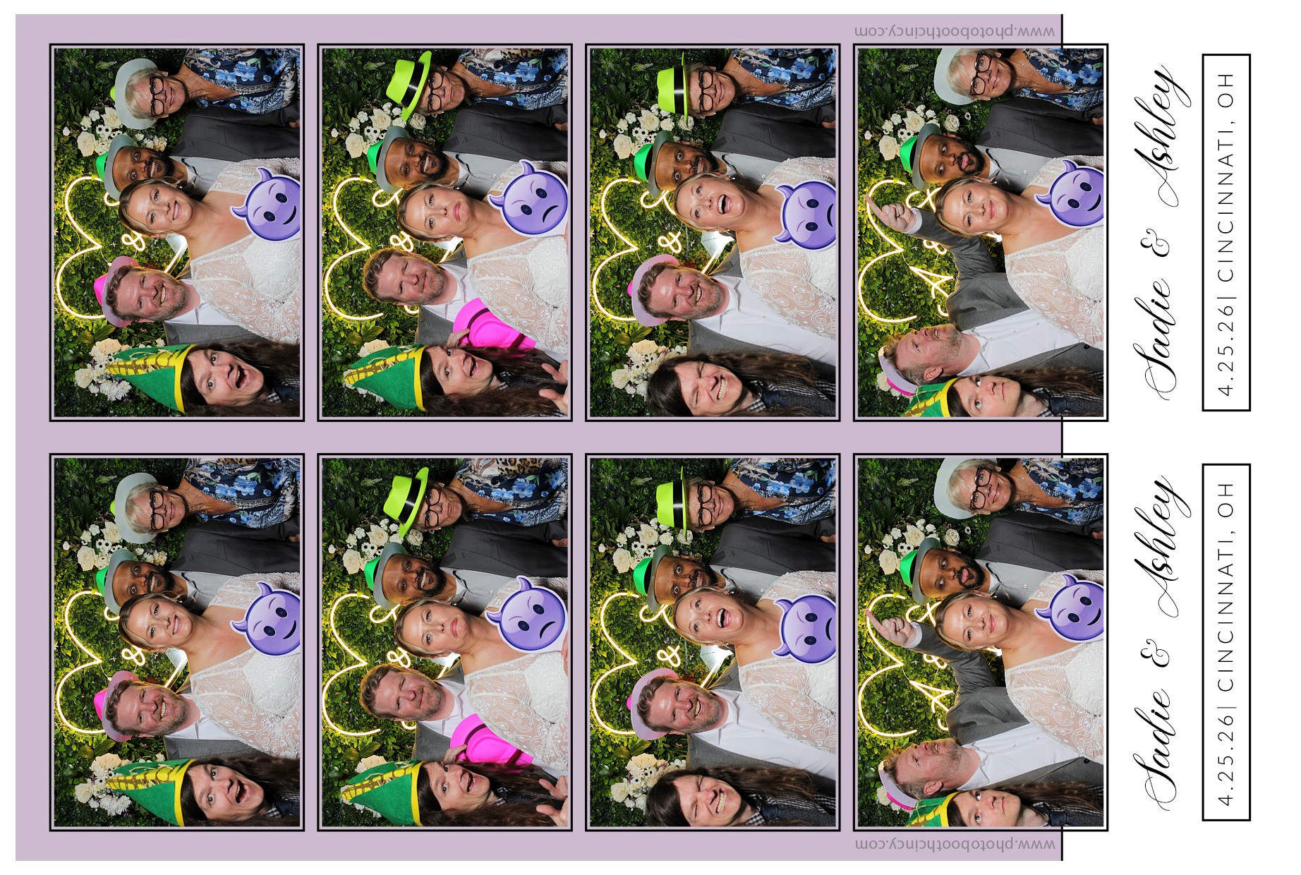 Sadie & Ashley Post Elopment Party | View more photos from the event at gallery.photoboothcincy.com/u/PhotoBoothCincy/Sadie-Ashley-Post-Elopment-Party