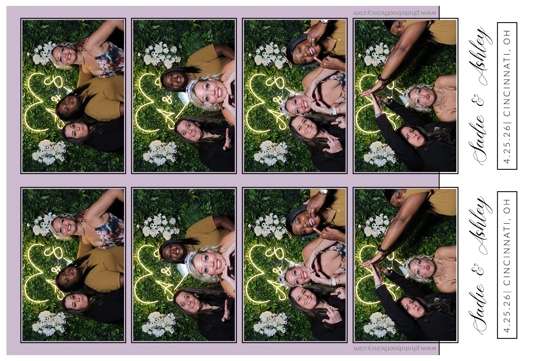 Sadie & Ashley Post Elopment Party | View more photos from the event at gallery.photoboothcincy.com/u/PhotoBoothCincy/Sadie-Ashley-Post-Elopment-Party