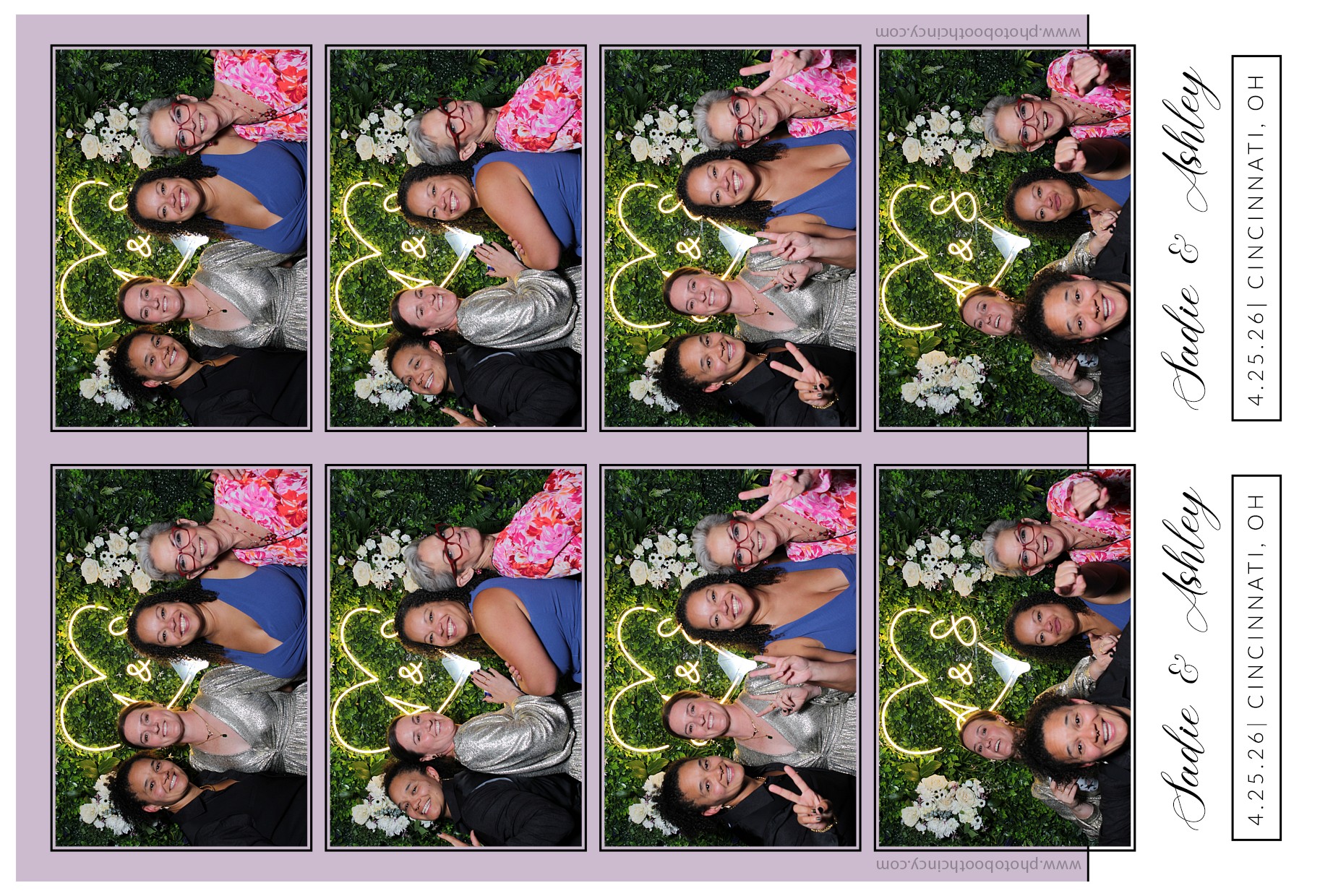 Sadie & Ashley Post Elopment Party | View more photos from the event at gallery.photoboothcincy.com/u/PhotoBoothCincy/Sadie-Ashley-Post-Elopment-Party