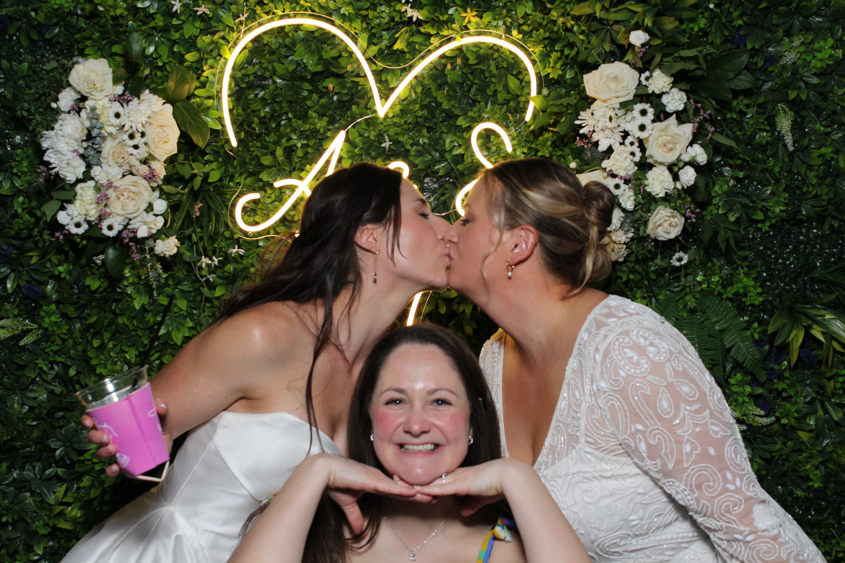 Sadie & Ashley Post Elopment Party | View more photos from the event at gallery.photoboothcincy.com/u/PhotoBoothCincy/Sadie-Ashley-Post-Elopment-Party