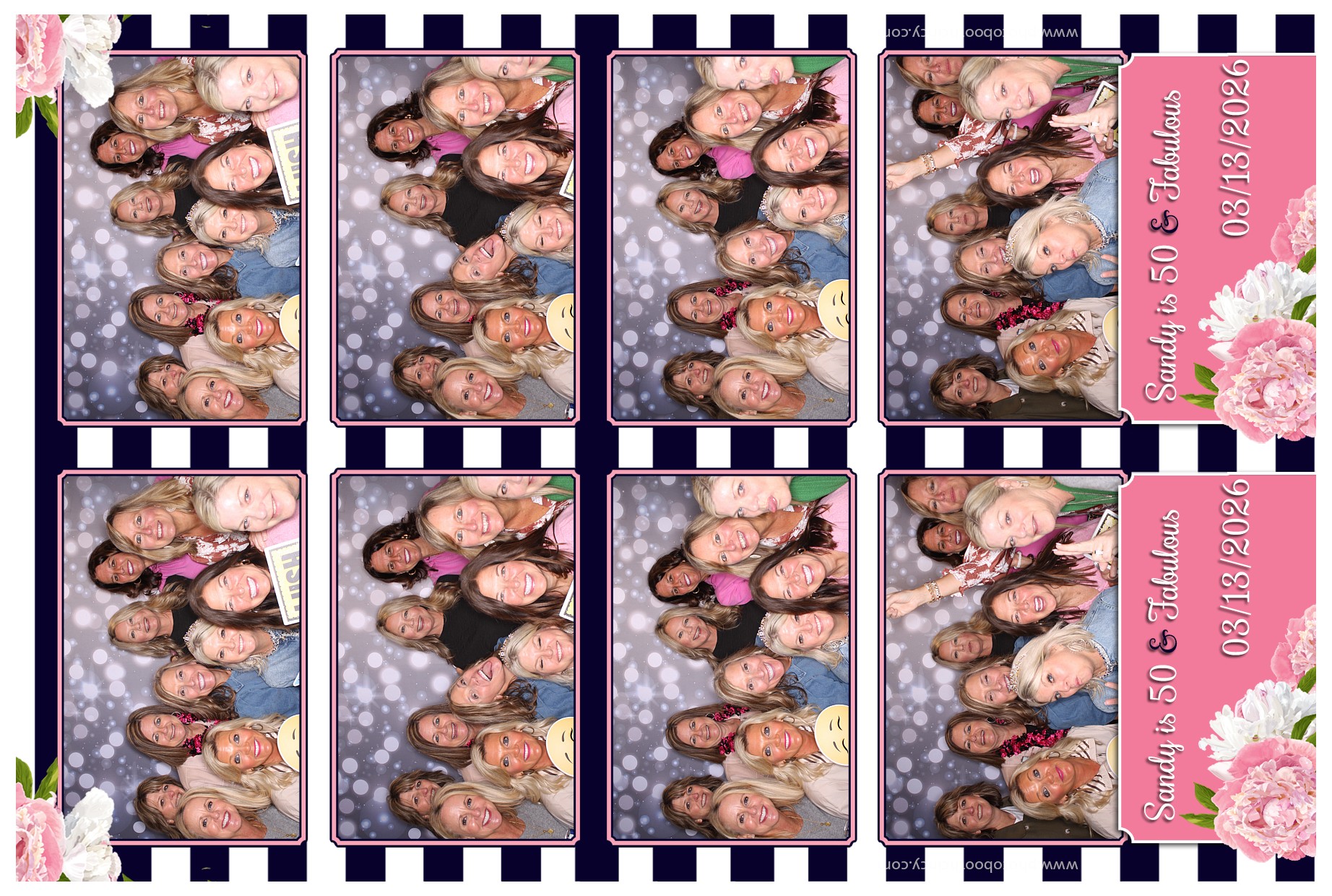 Sandy's Fabulous 50th!! | View more photos from the event at gallery.photoboothcincy.com/u/PhotoBoothCincy/Sandys-Fabulous-50th