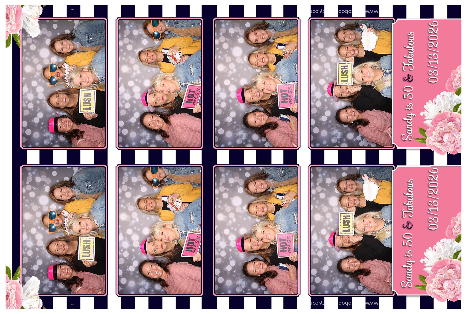 Sandy's Fabulous 50th!! | View more photos from the event at gallery.photoboothcincy.com/u/PhotoBoothCincy/Sandys-Fabulous-50th