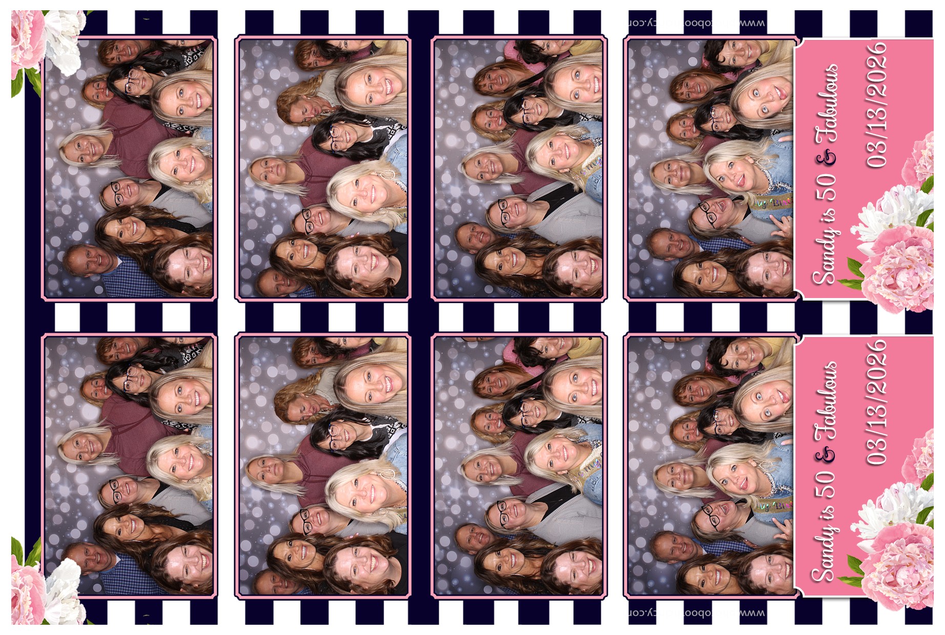 Sandy's Fabulous 50th!! | View more photos from the event at gallery.photoboothcincy.com/u/PhotoBoothCincy/Sandys-Fabulous-50th