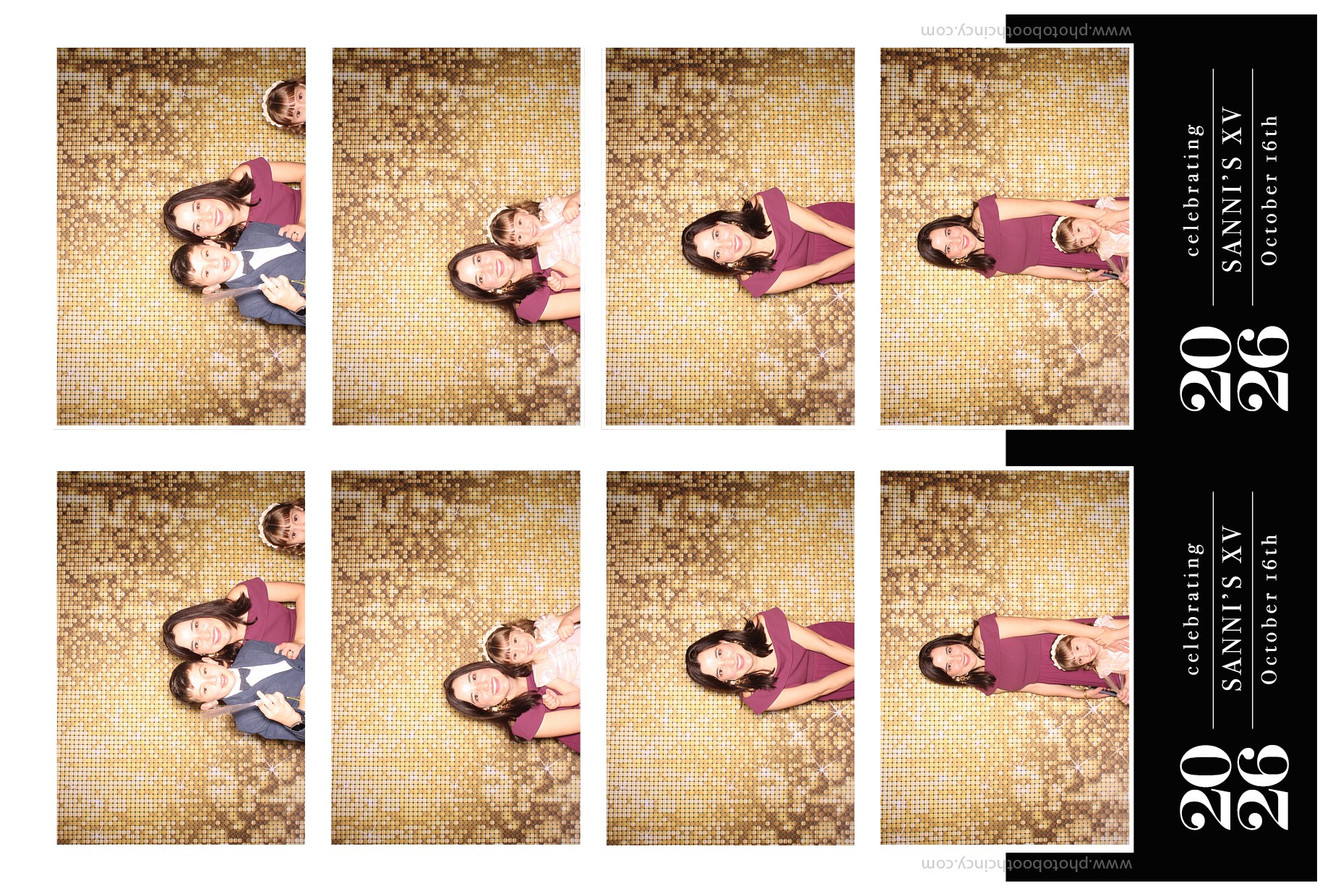 Sanni XV | View more photos from the event at gallery.photoboothcincy.com/u/PhotoBoothCincy/Sanni-XV