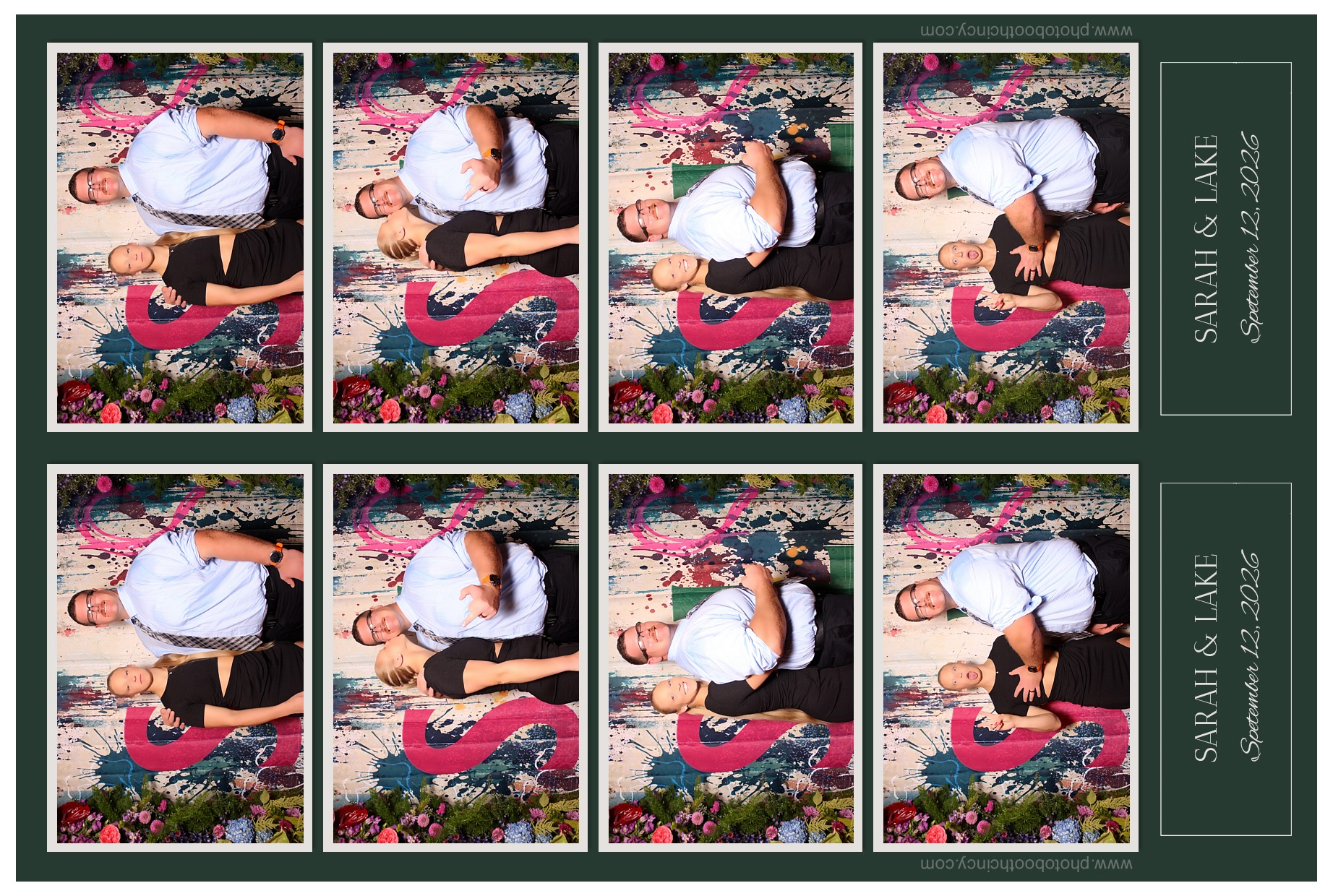 Sarah and Lake | View more photos from the event at gallery.photoboothcincy.com/u/PhotoBoothCincy/Sarah-and-Lake