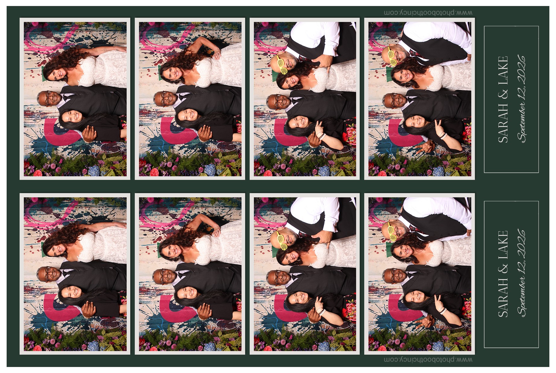 Sarah and Lake | View more photos from the event at gallery.photoboothcincy.com/u/PhotoBoothCincy/Sarah-and-Lake