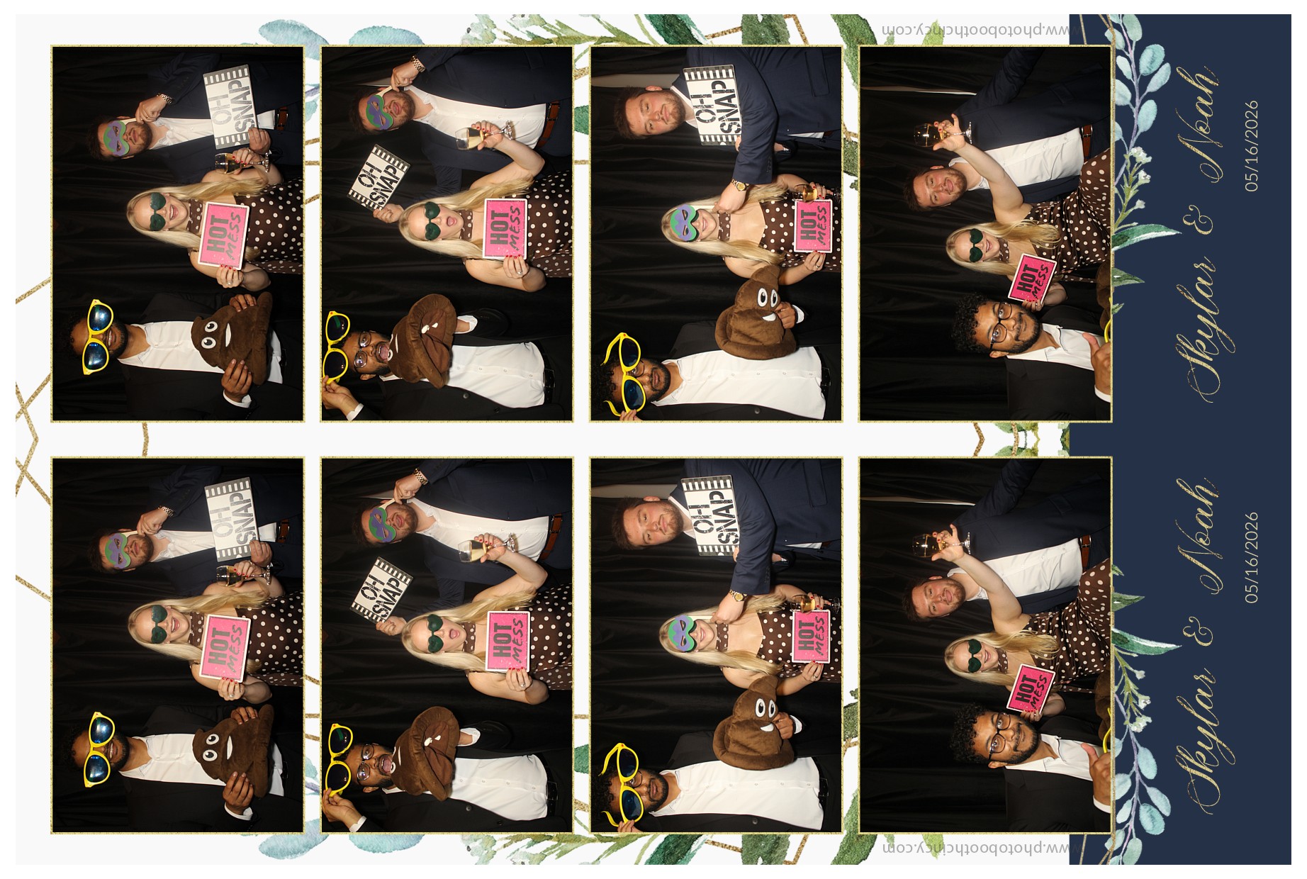 Skylar & Noah Reception | View more photos from the event at gallery.photoboothcincy.com/u/PhotoBoothCincy/Skylar-Noah-Reception