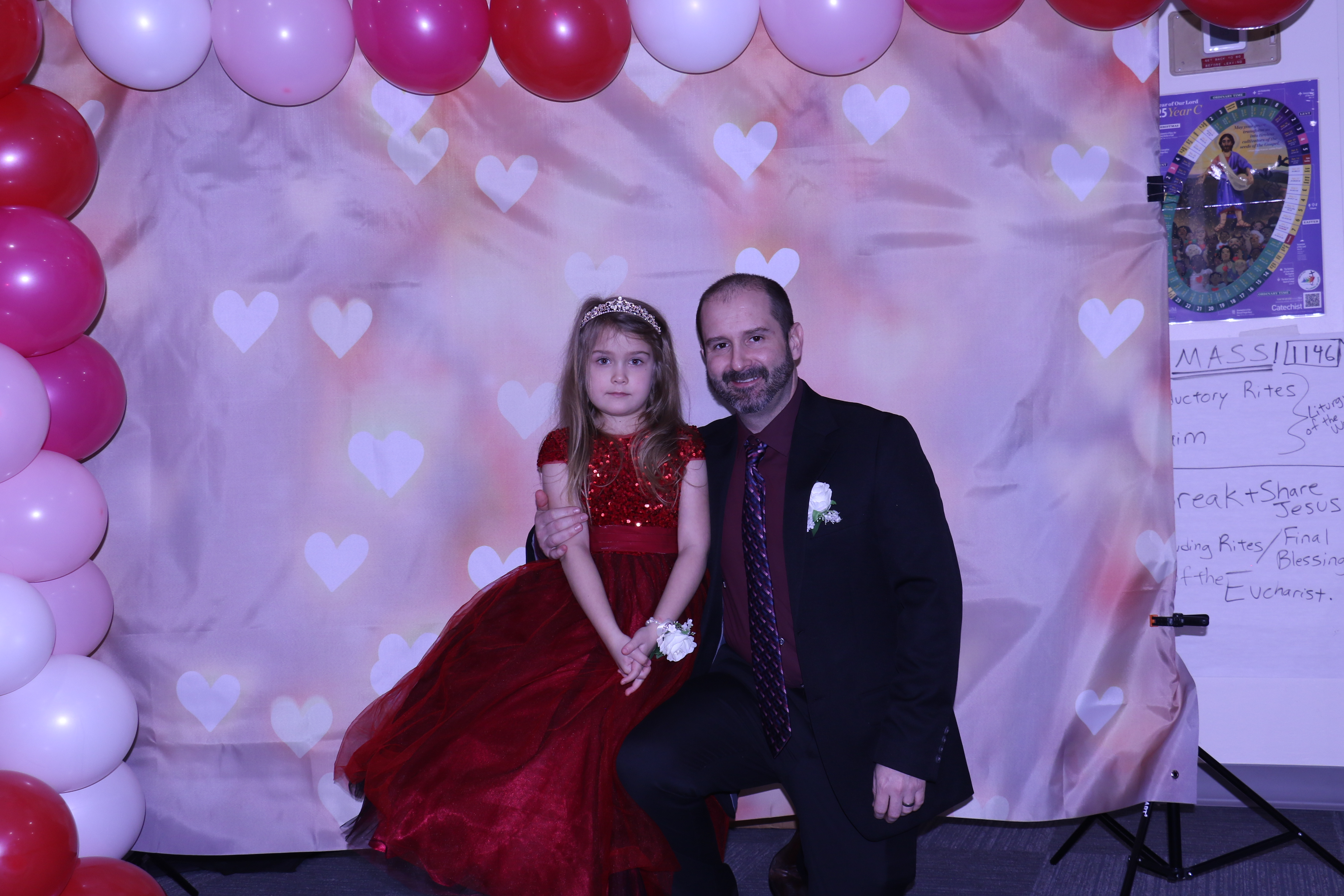 St. John Father Daughter Dance | View more photos from the event at gallery.photoboothcincy.com/u/PhotoBoothCincy/St-John-Father-Daughter-Dance