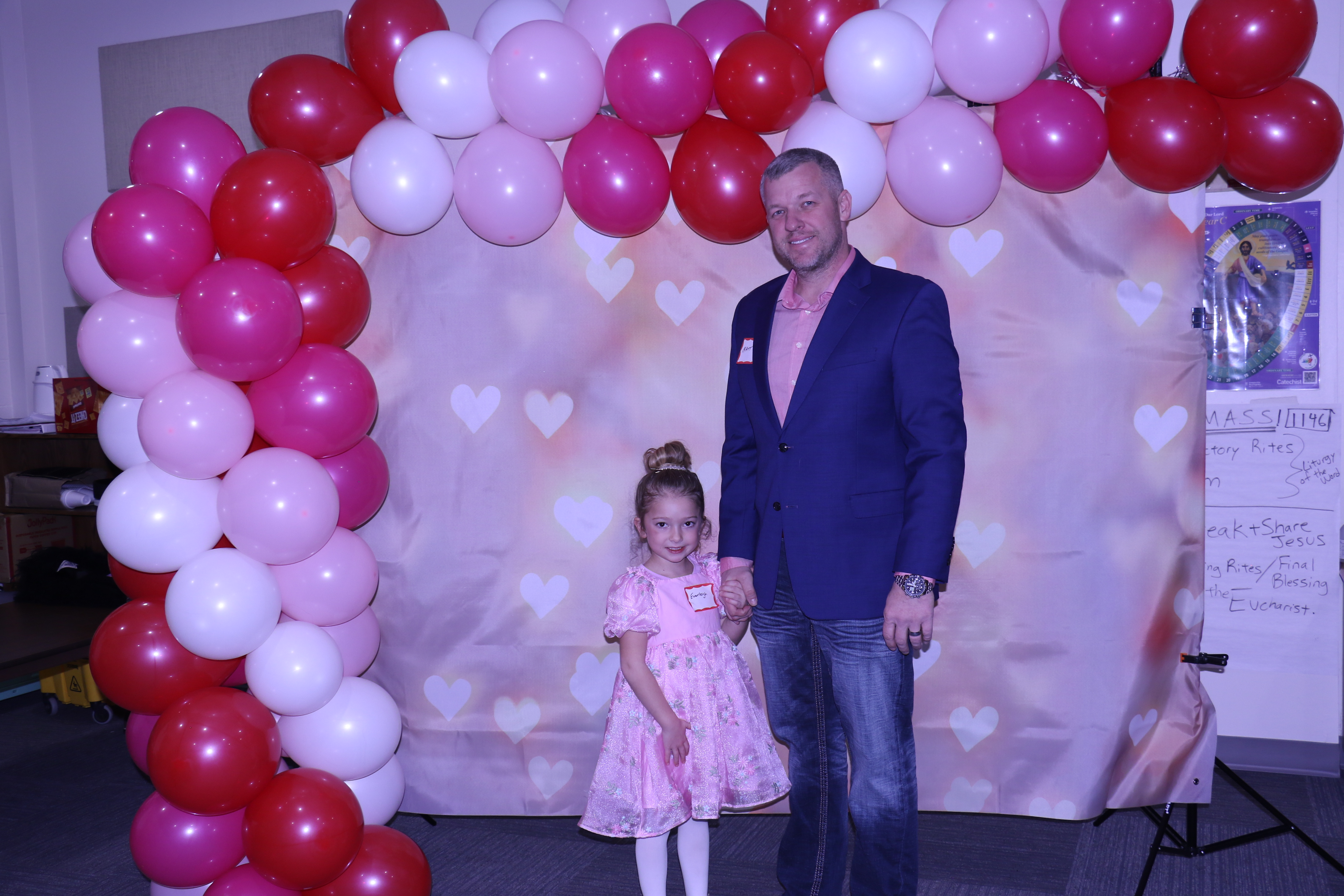 St. John Father Daughter Dance | View more photos from the event at gallery.photoboothcincy.com/u/PhotoBoothCincy/St-John-Father-Daughter-Dance