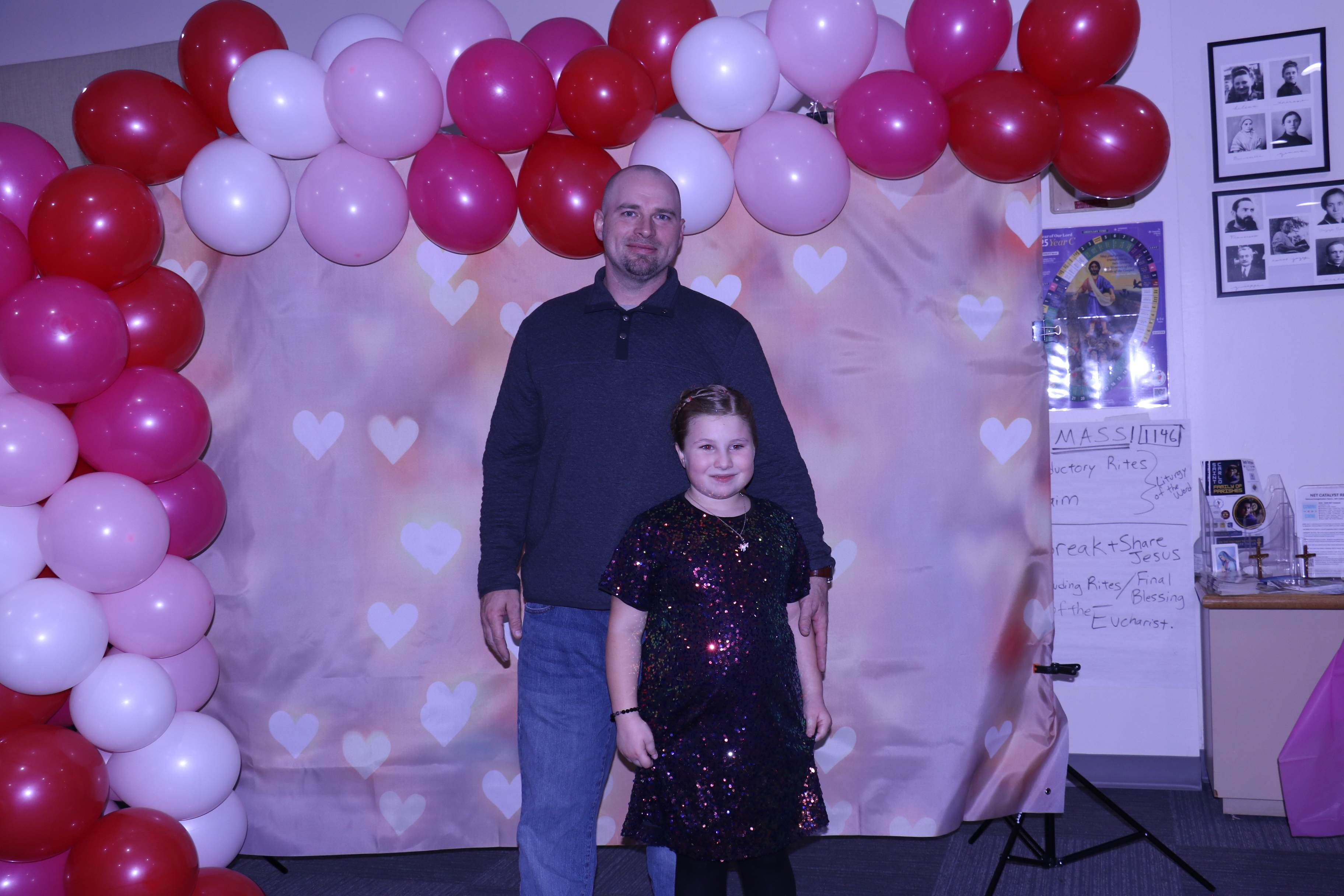 St. John Father Daughter Dance | View more photos from the event at gallery.photoboothcincy.com/u/PhotoBoothCincy/St-John-Father-Daughter-Dance