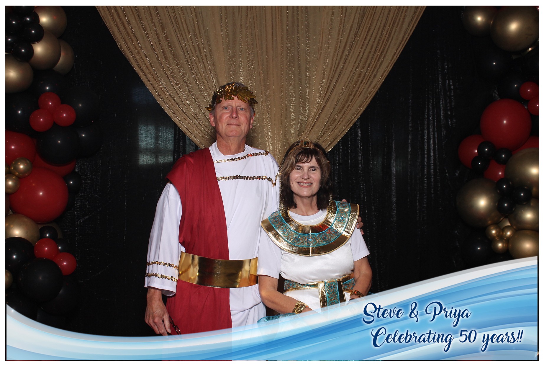 Steve & Priya Celebrating 50 Years | View more photos from the event at gallery.photoboothcincy.com/u/PhotoBoothCincy/Steve-Priya-Celebrating-50-Years