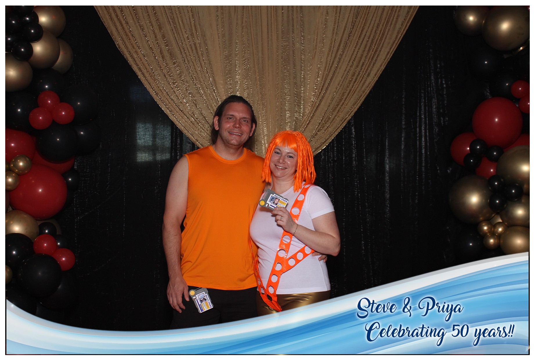 Steve & Priya Celebrating 50 Years | View more photos from the event at gallery.photoboothcincy.com/u/PhotoBoothCincy/Steve-Priya-Celebrating-50-Years
