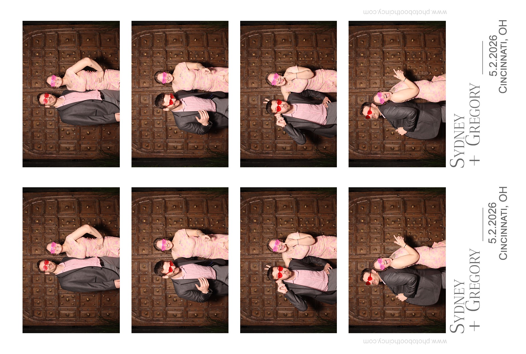 Sydney & Gregory | View more photos from the event at gallery.photoboothcincy.com/u/PhotoBoothCincy/Sydney-Gregory