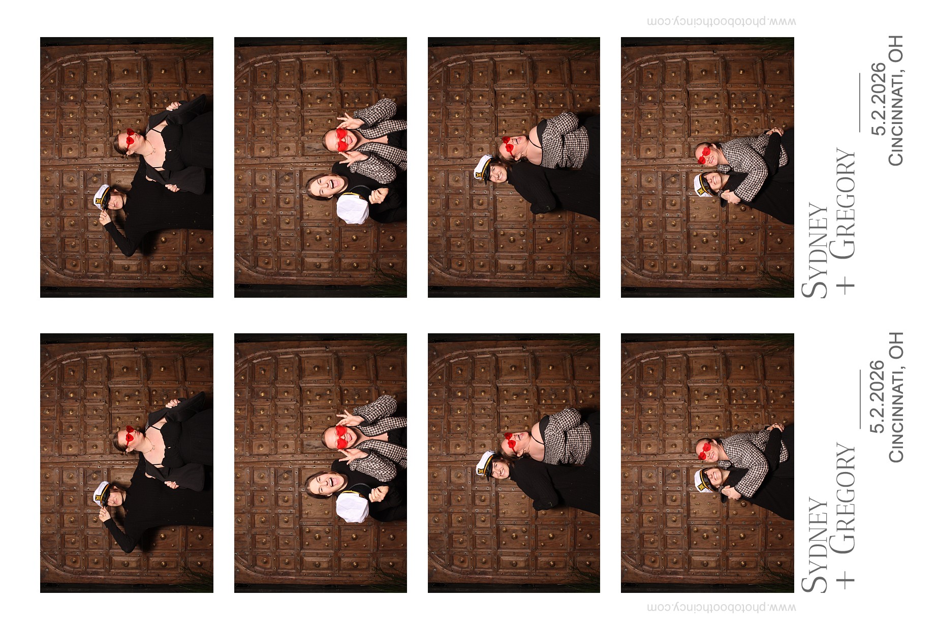 Sydney & Gregory | View more photos from the event at gallery.photoboothcincy.com/u/PhotoBoothCincy/Sydney-Gregory