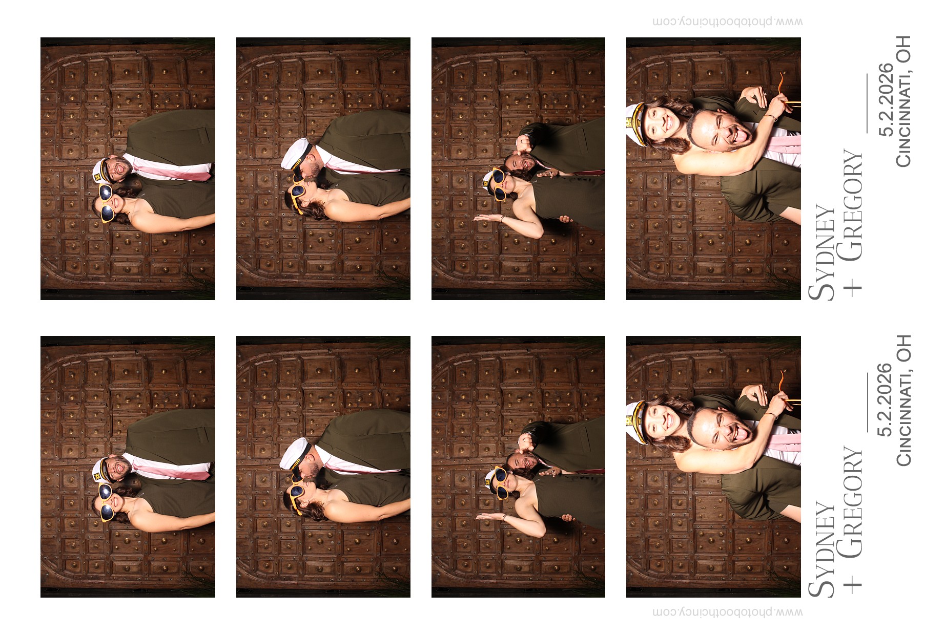 Sydney & Gregory | View more photos from the event at gallery.photoboothcincy.com/u/PhotoBoothCincy/Sydney-Gregory