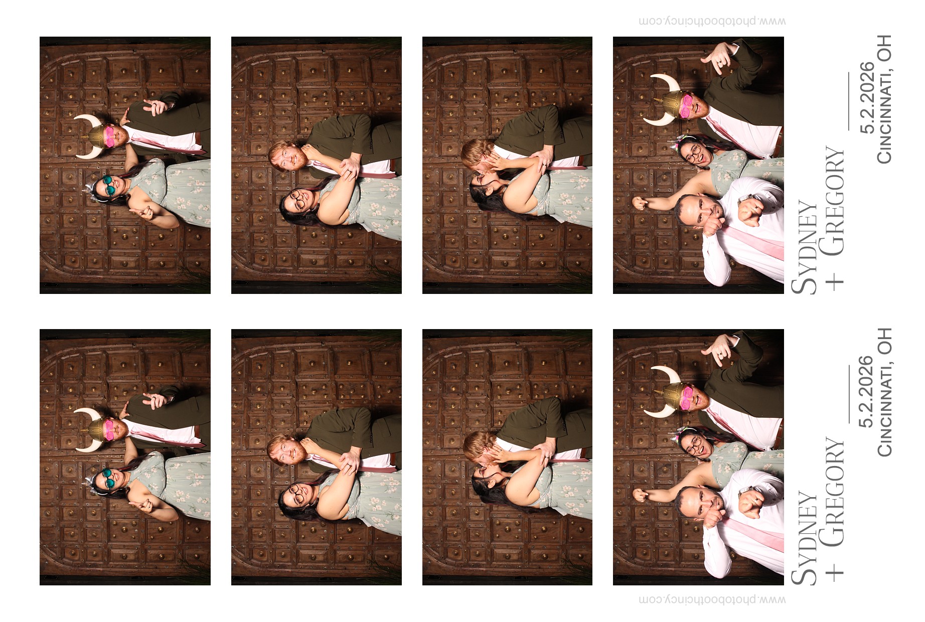 Sydney & Gregory | View more photos from the event at gallery.photoboothcincy.com/u/PhotoBoothCincy/Sydney-Gregory