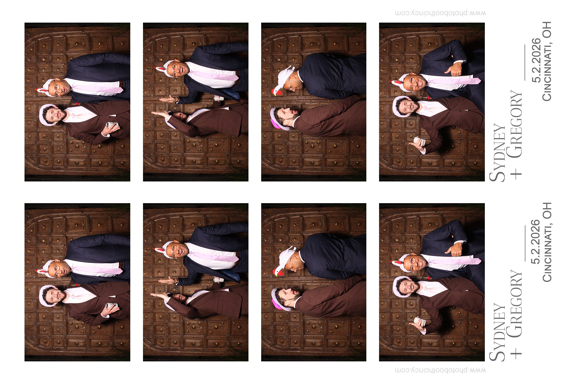 Sydney & Gregory | View more photos from the event at gallery.photoboothcincy.com/u/PhotoBoothCincy/Sydney-Gregory