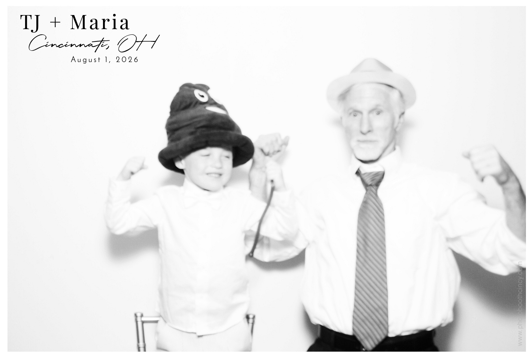 TJ & Maria | View more photos from the event at gallery.photoboothcincy.com/u/PhotoBoothCincy/TJ-Maria