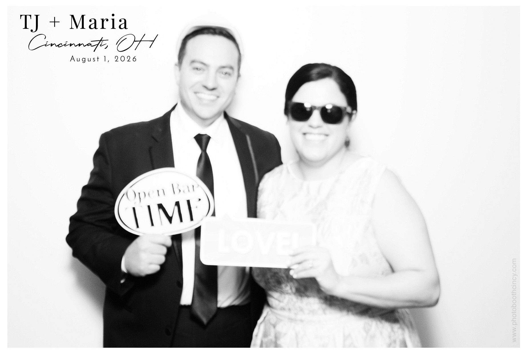 TJ & Maria | View more photos from the event at gallery.photoboothcincy.com/u/PhotoBoothCincy/TJ-Maria