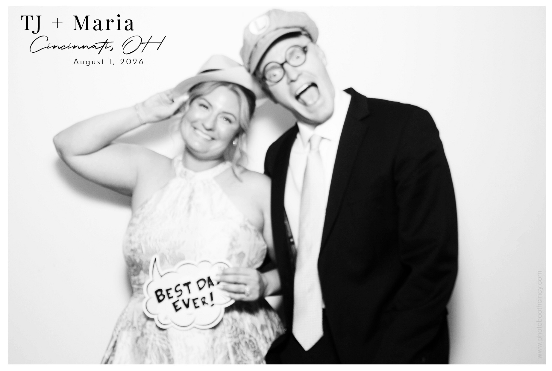 TJ & Maria | View more photos from the event at gallery.photoboothcincy.com/u/PhotoBoothCincy/TJ-Maria
