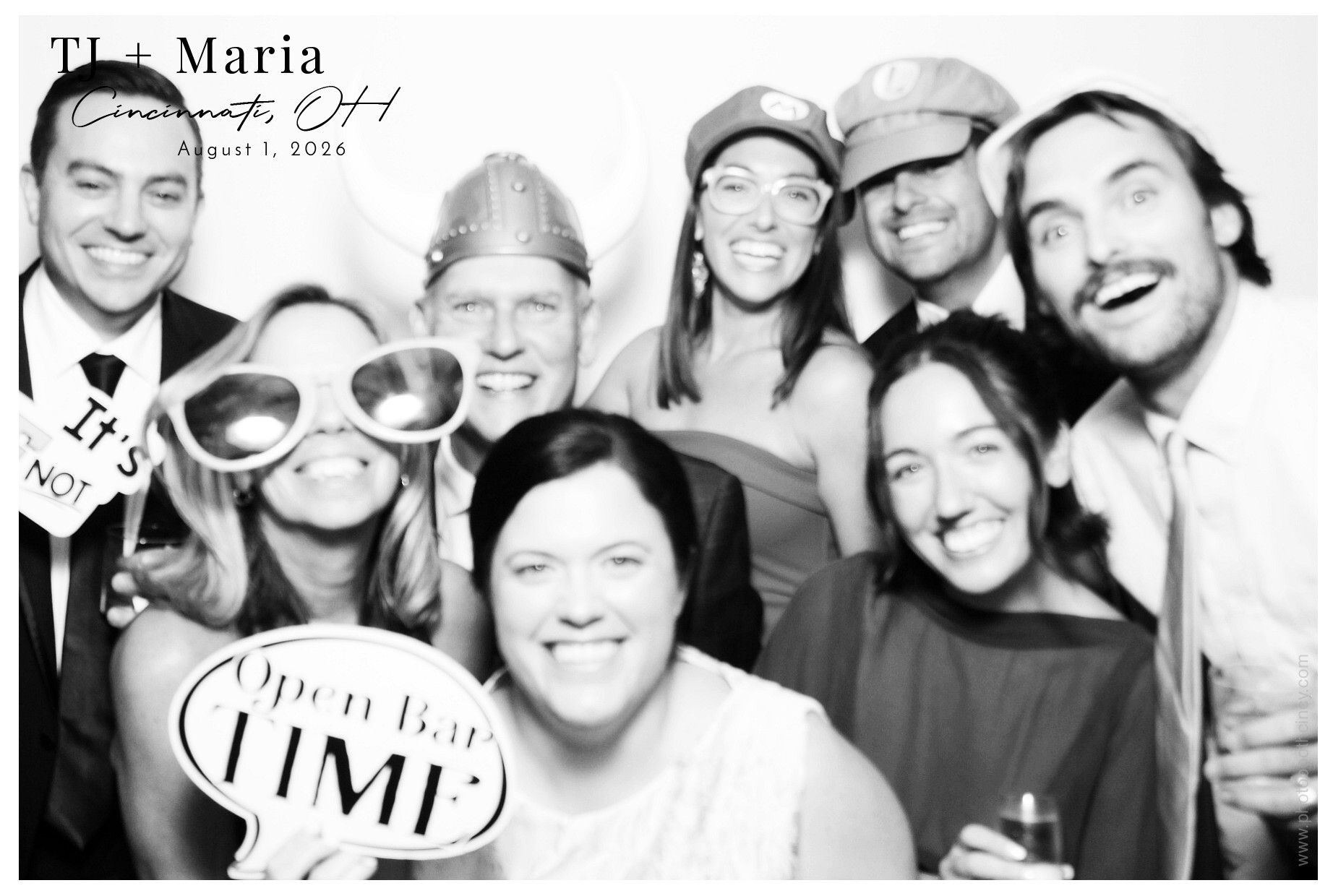 TJ & Maria | View more photos from the event at gallery.photoboothcincy.com/u/PhotoBoothCincy/TJ-Maria