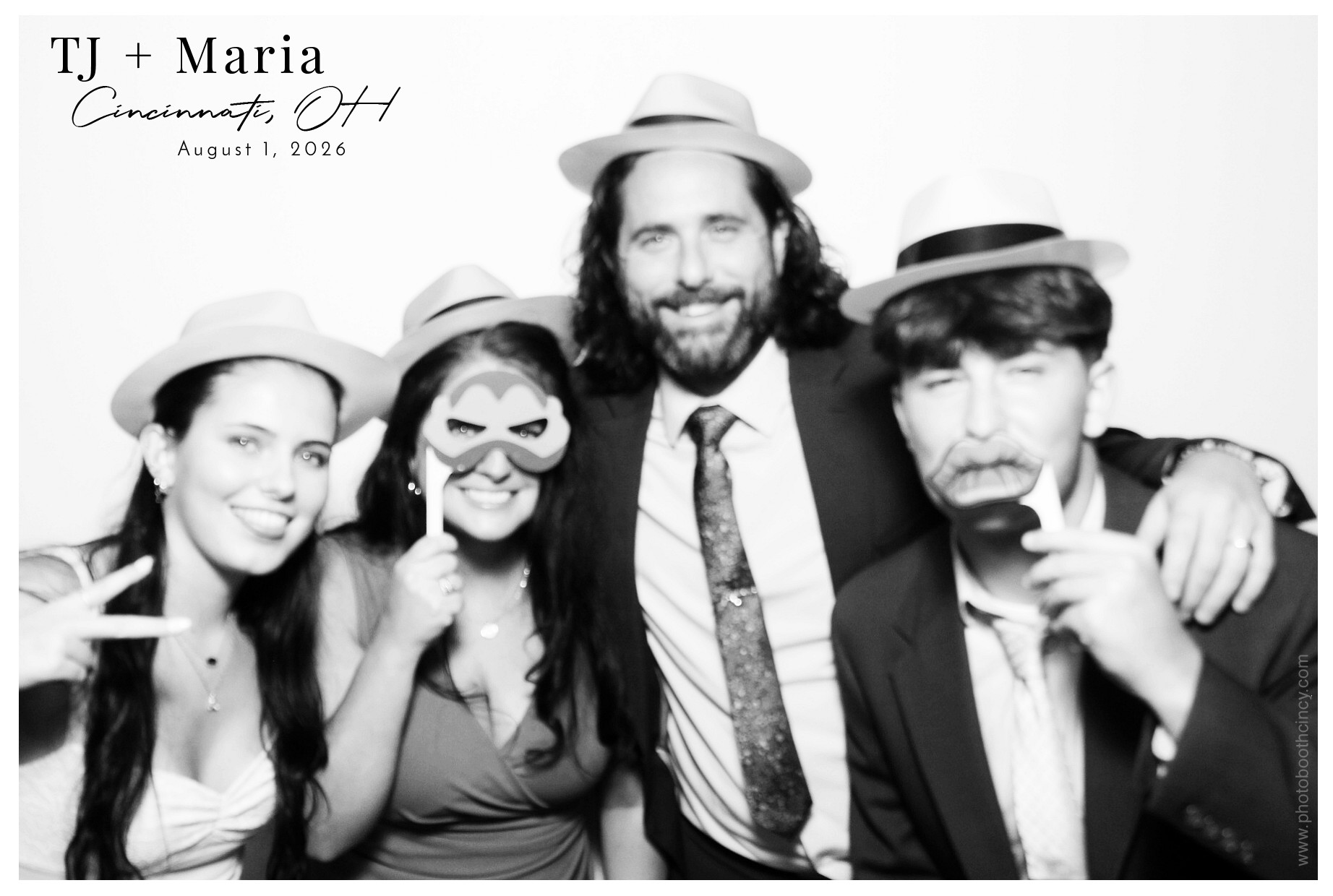 TJ & Maria | View more photos from the event at gallery.photoboothcincy.com/u/PhotoBoothCincy/TJ-Maria