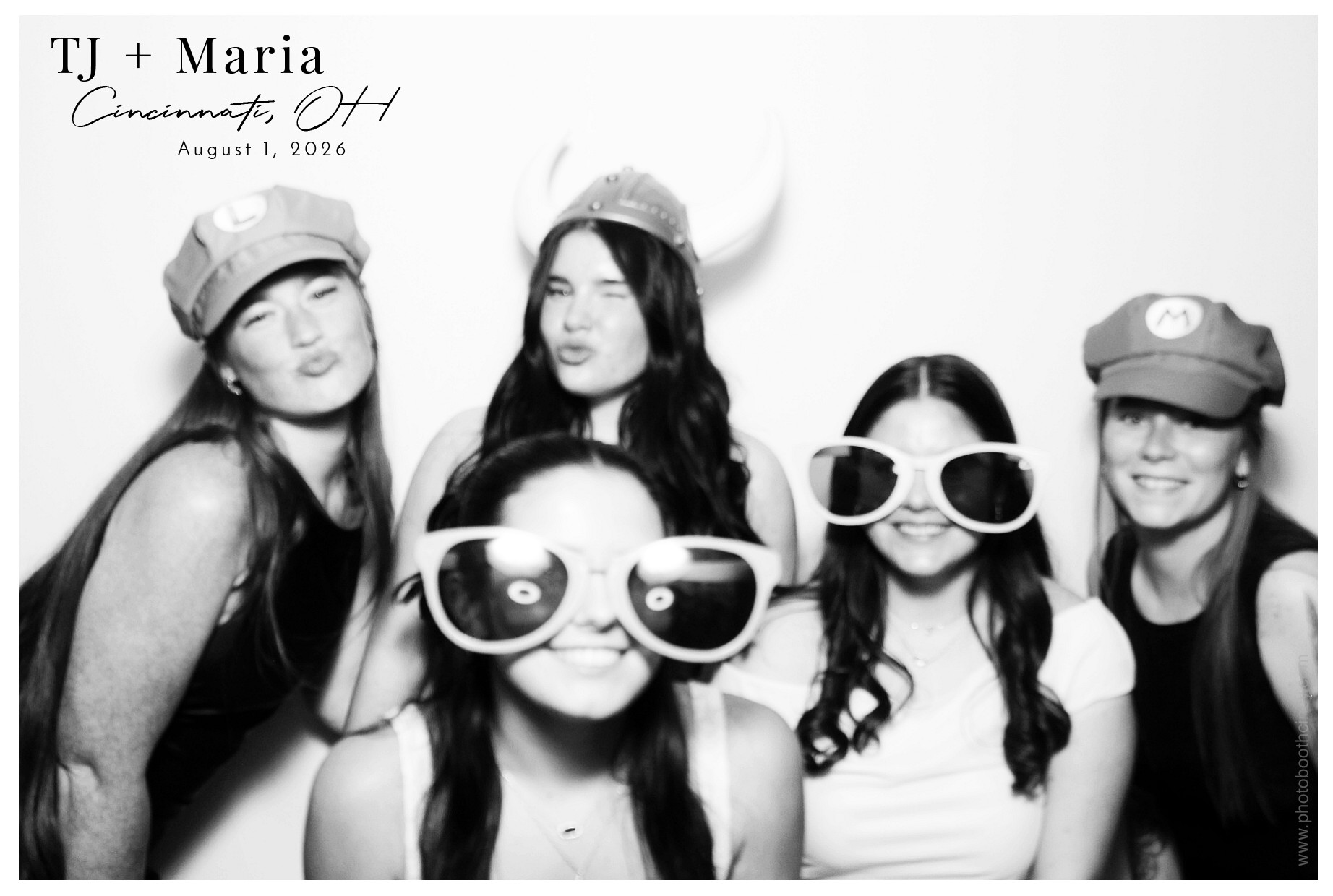 TJ & Maria | View more photos from the event at gallery.photoboothcincy.com/u/PhotoBoothCincy/TJ-Maria
