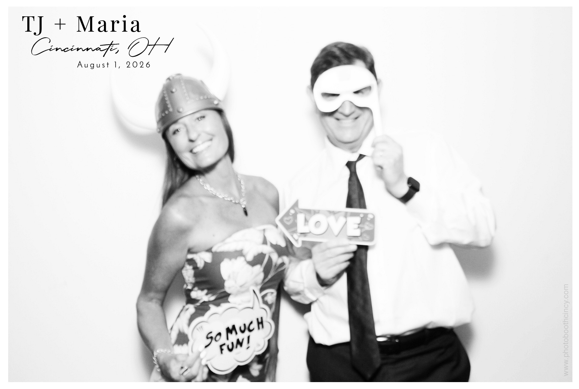 TJ & Maria | View more photos from the event at gallery.photoboothcincy.com/u/PhotoBoothCincy/TJ-Maria