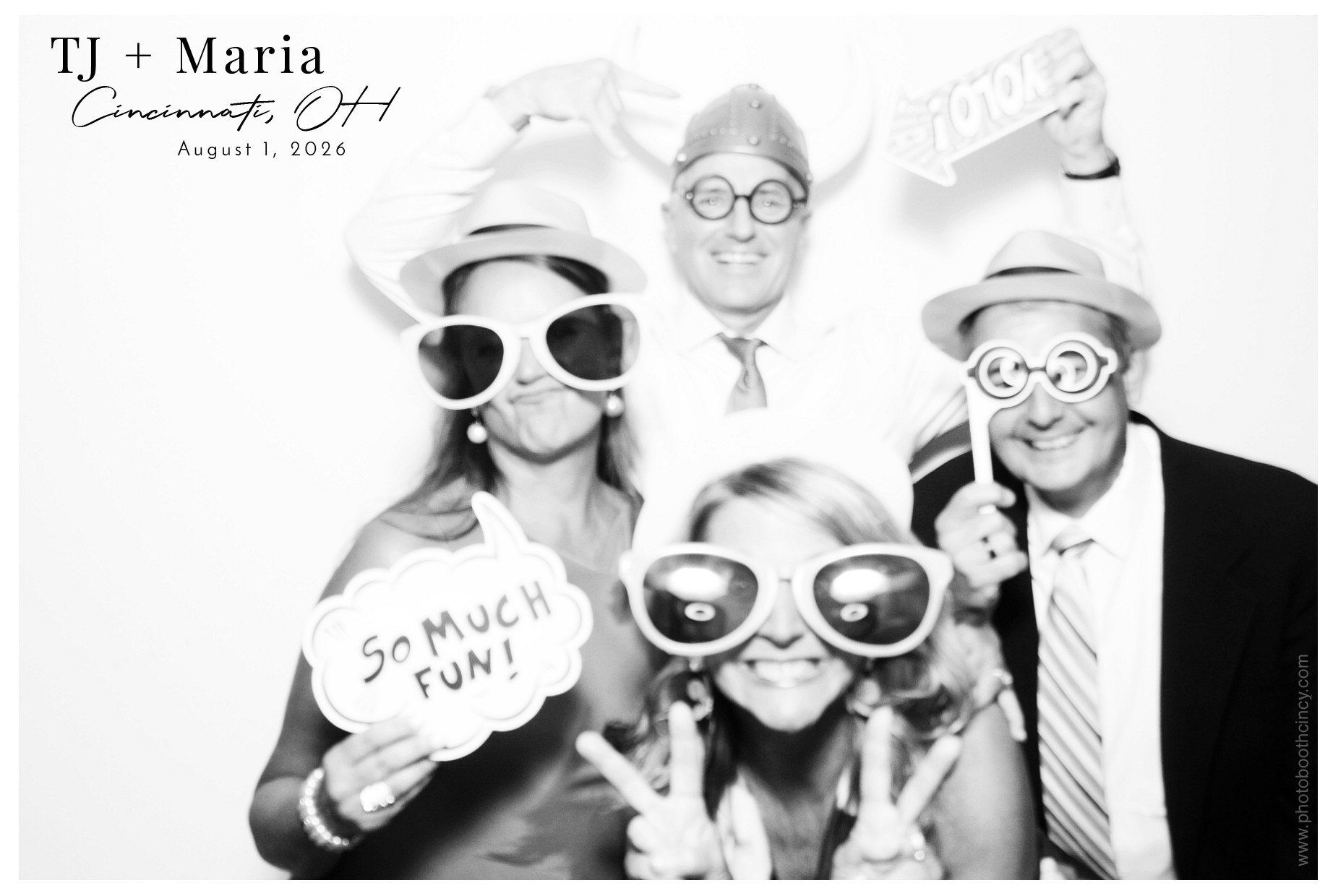 TJ & Maria | View more photos from the event at gallery.photoboothcincy.com/u/PhotoBoothCincy/TJ-Maria