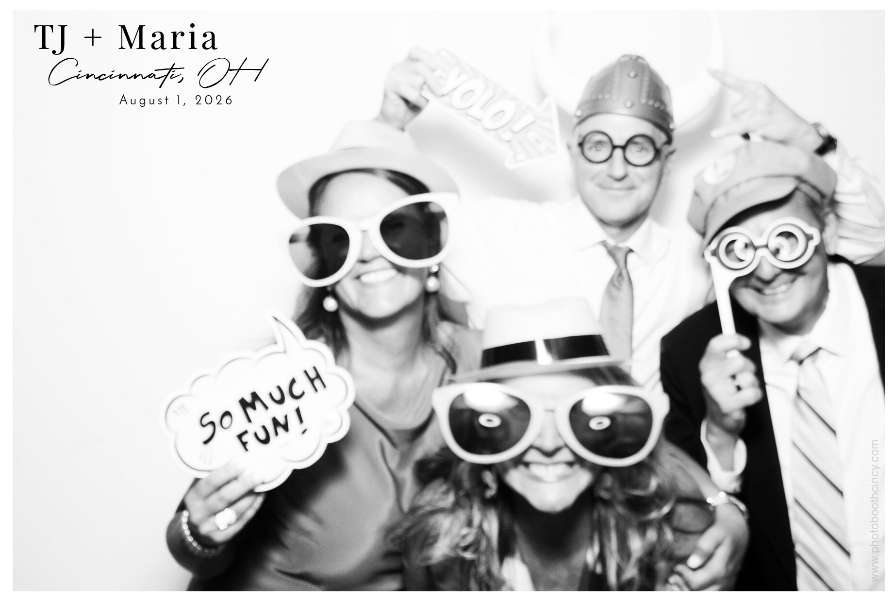 TJ & Maria | View more photos from the event at gallery.photoboothcincy.com/u/PhotoBoothCincy/TJ-Maria